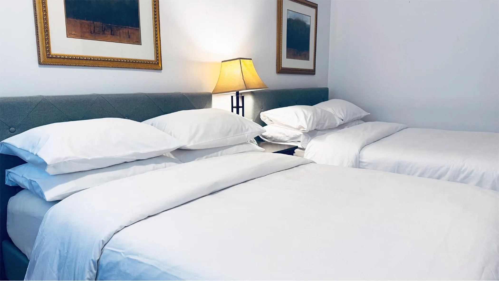 Bed in Ginkgo House on Harvard