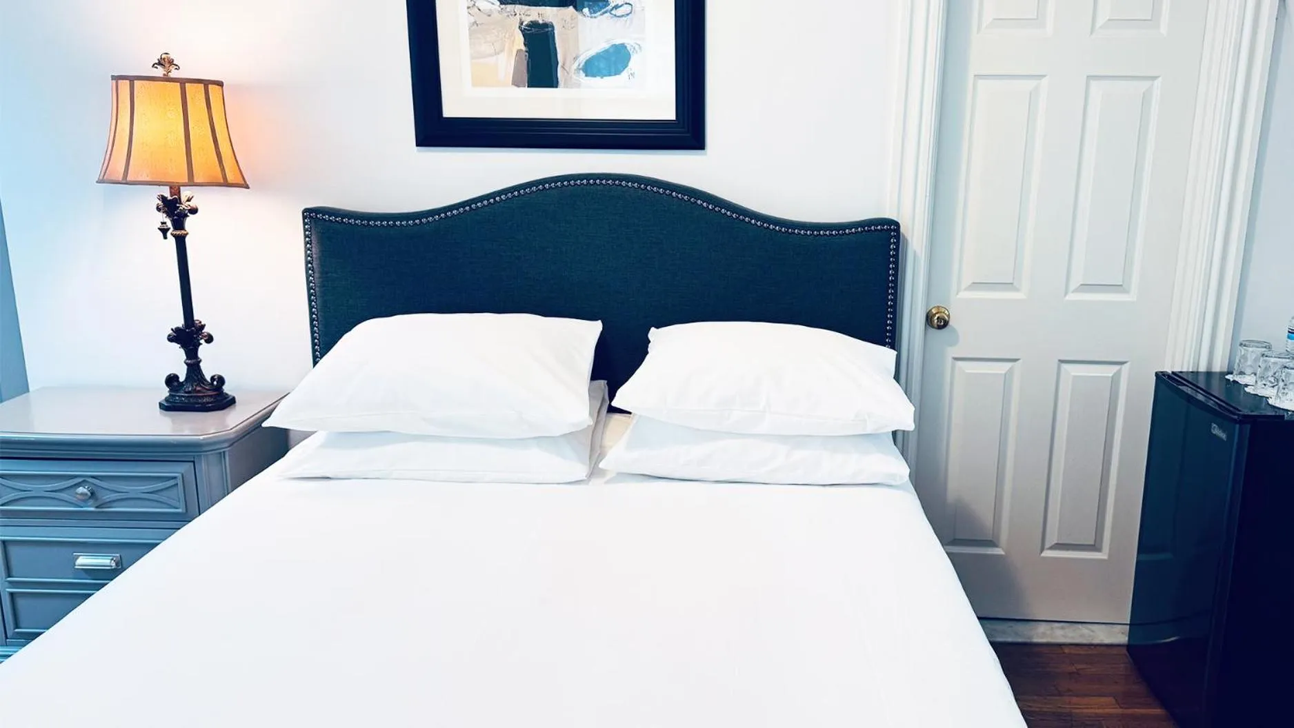 Bed in Ginkgo House on Harvard