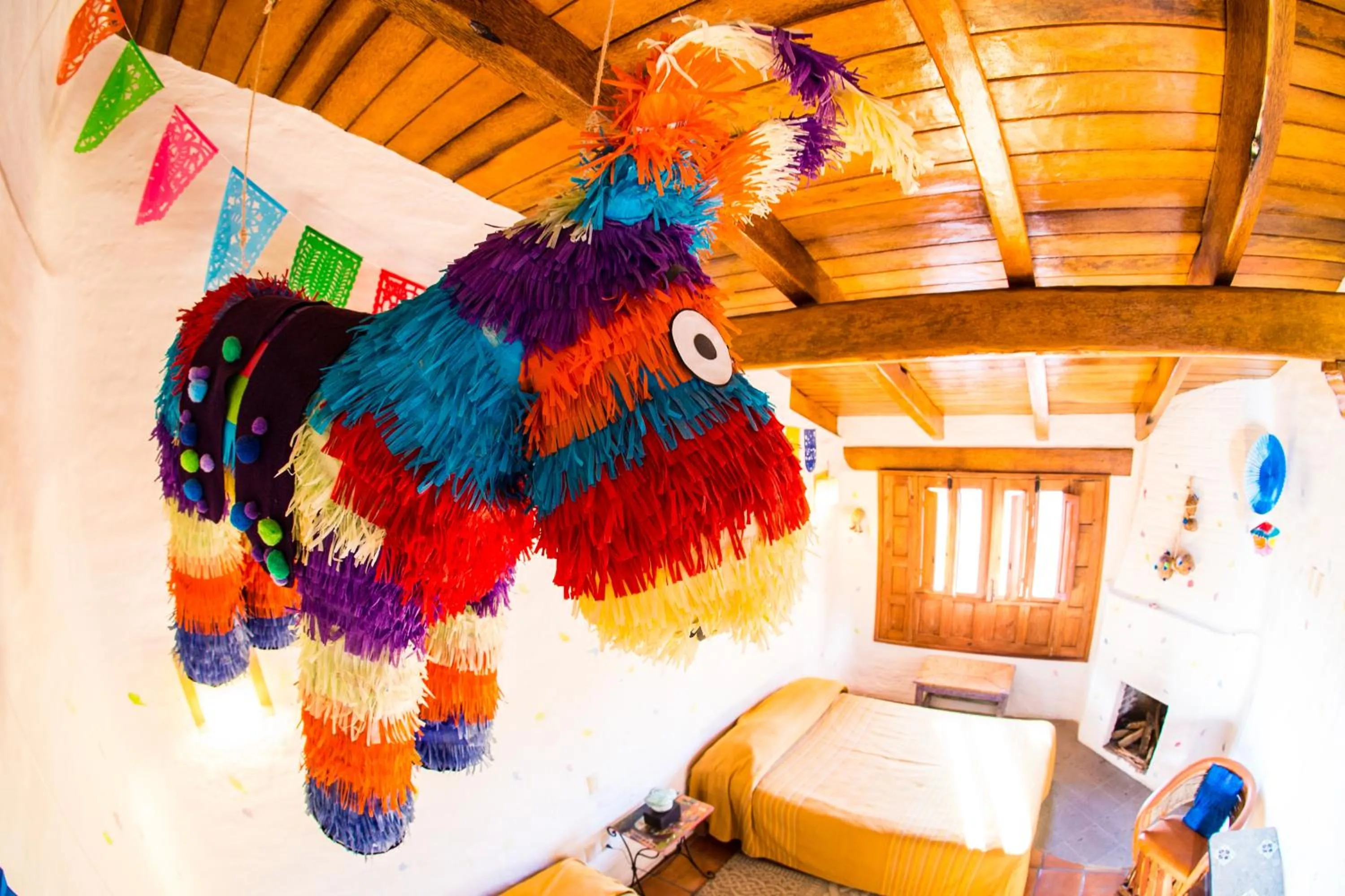 Photo of the whole room, Bed in Hotel La Casona