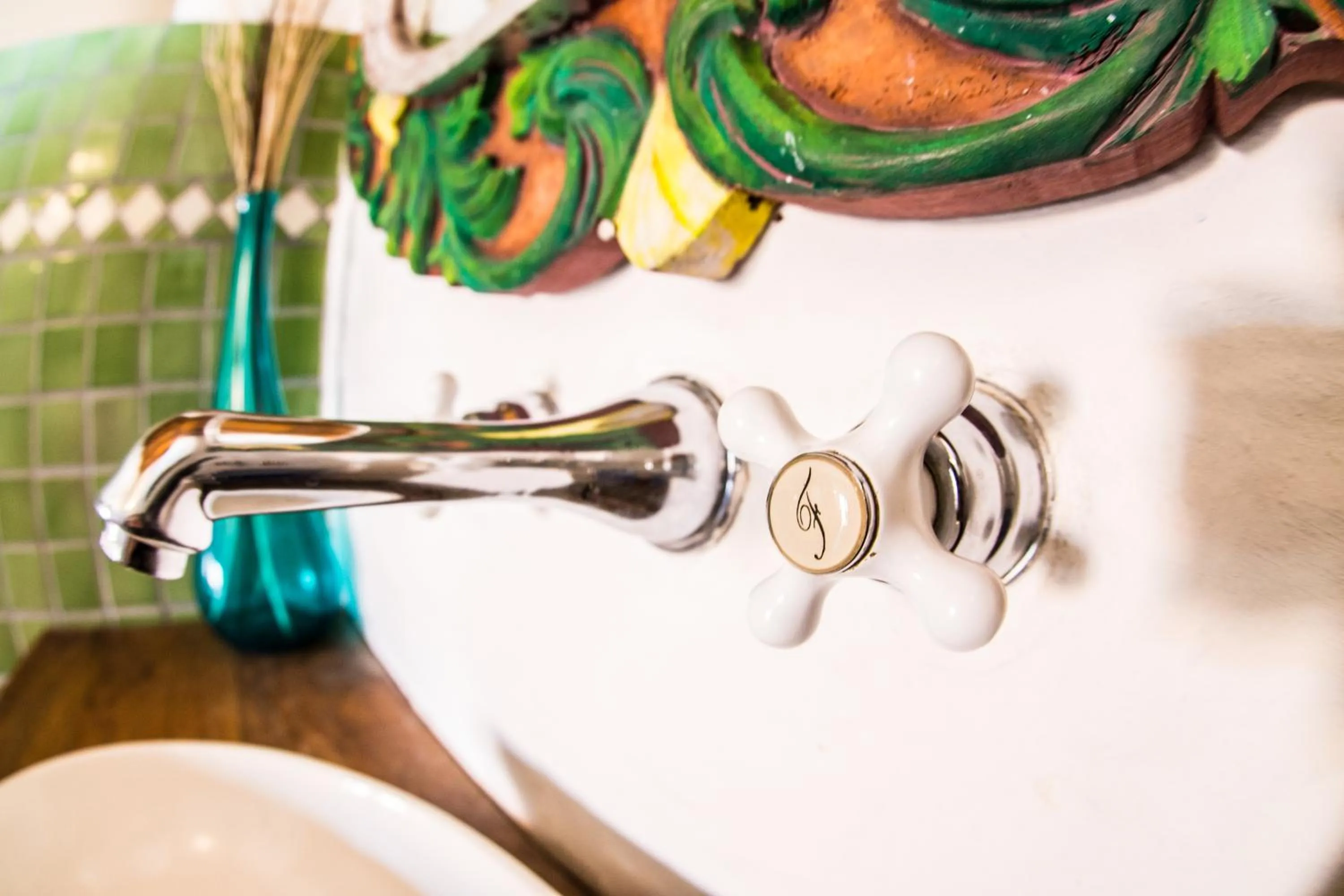 Bathroom in Hotel La Casona