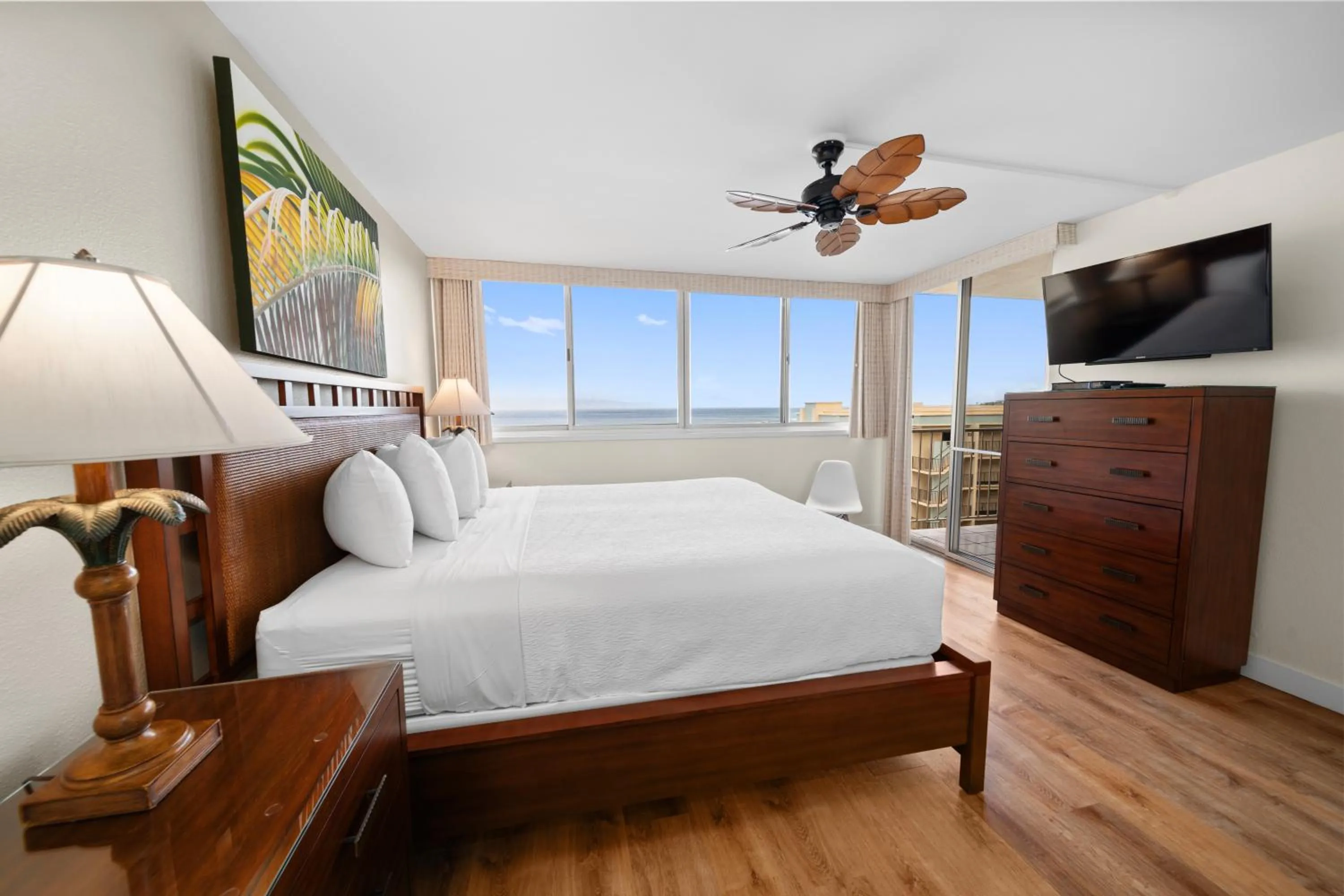 Bed in Royal Kahana Maui by OUTRIGGER - Select Your Unit