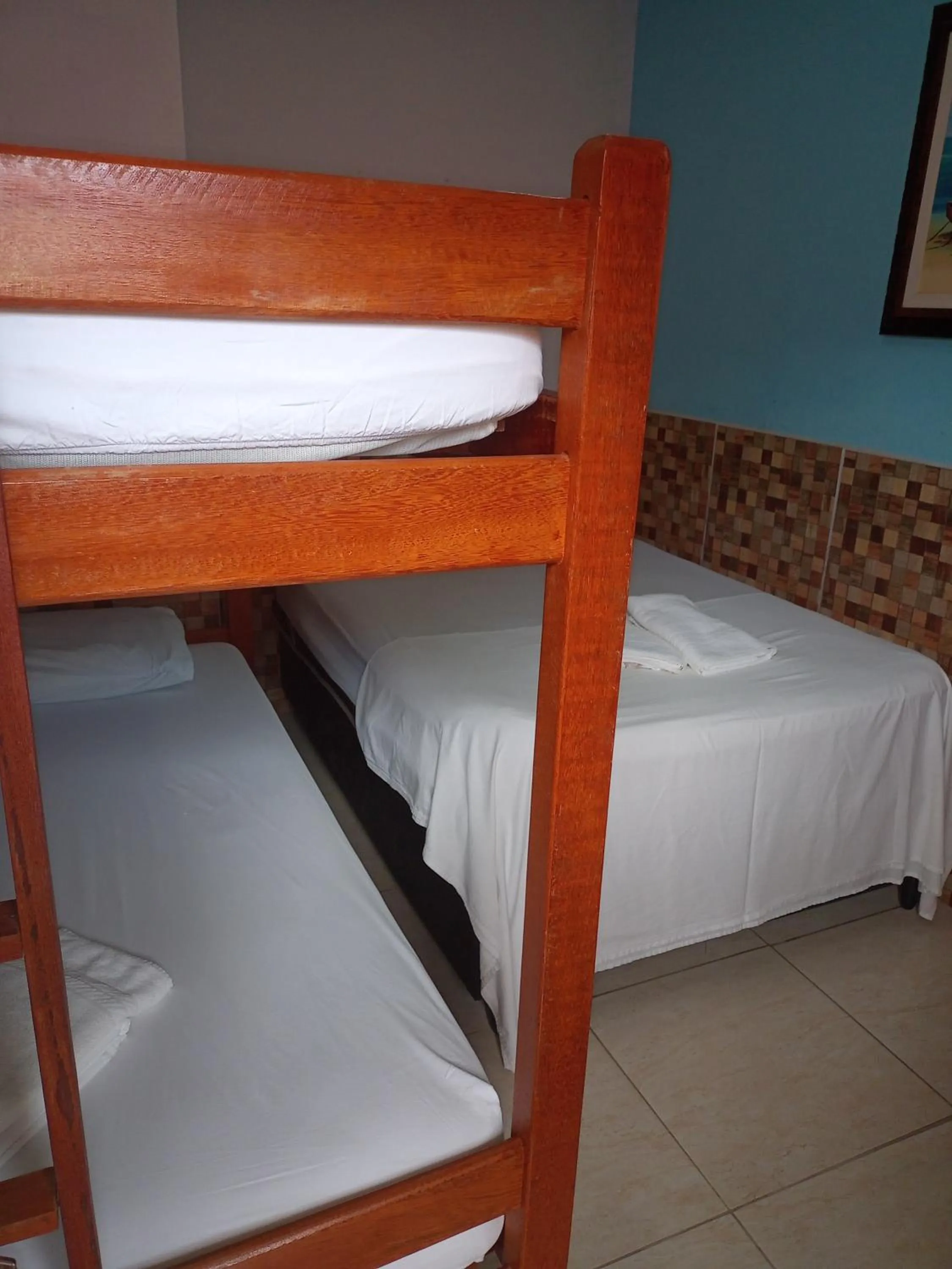 Bed in Pousada Recanto do Amanhecer