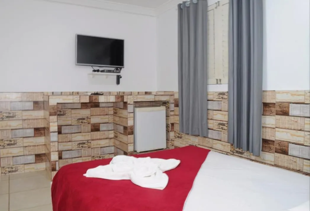 Bed in Pousada Recanto do Amanhecer