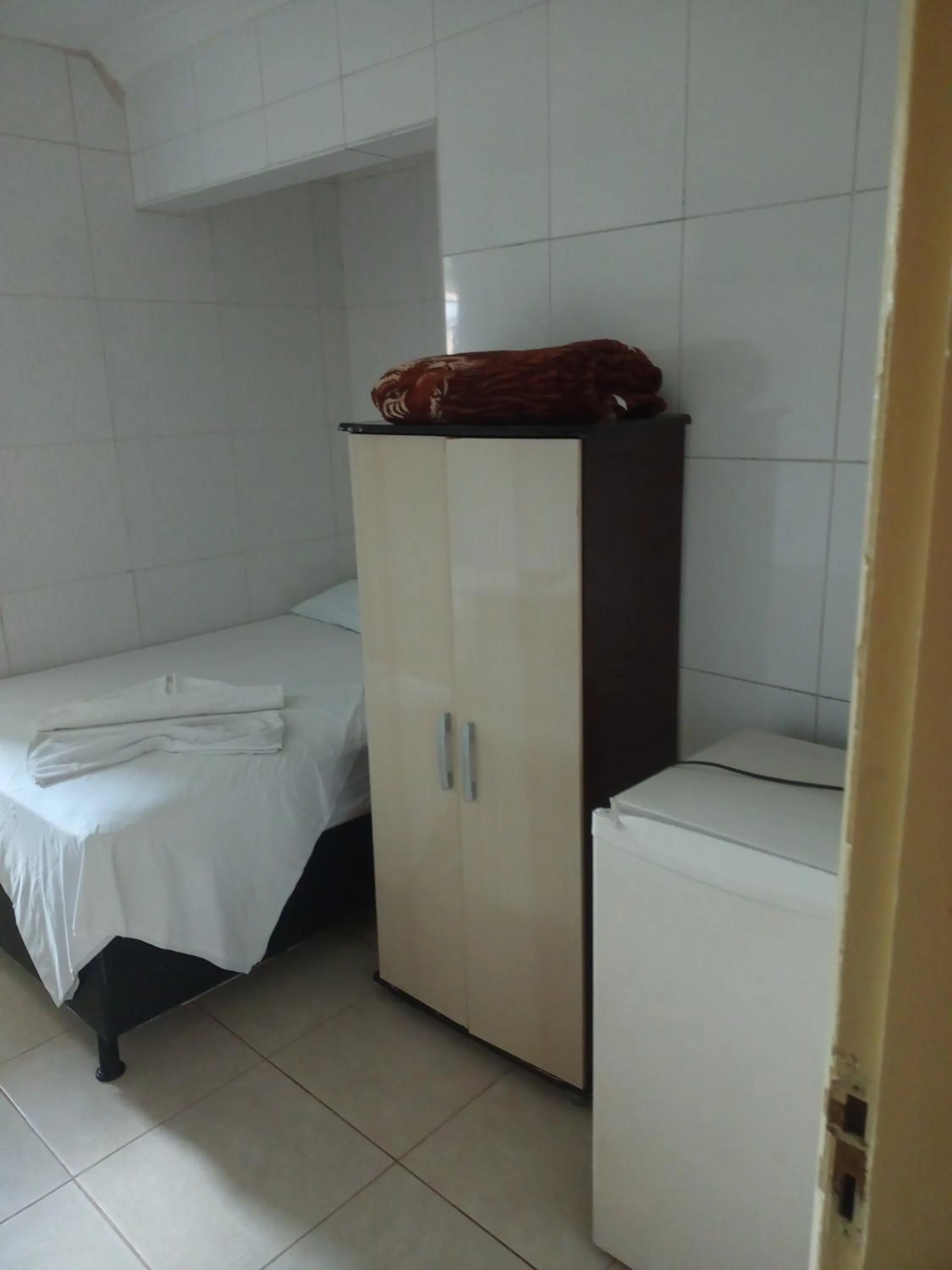 Bed in Pousada Recanto do Amanhecer