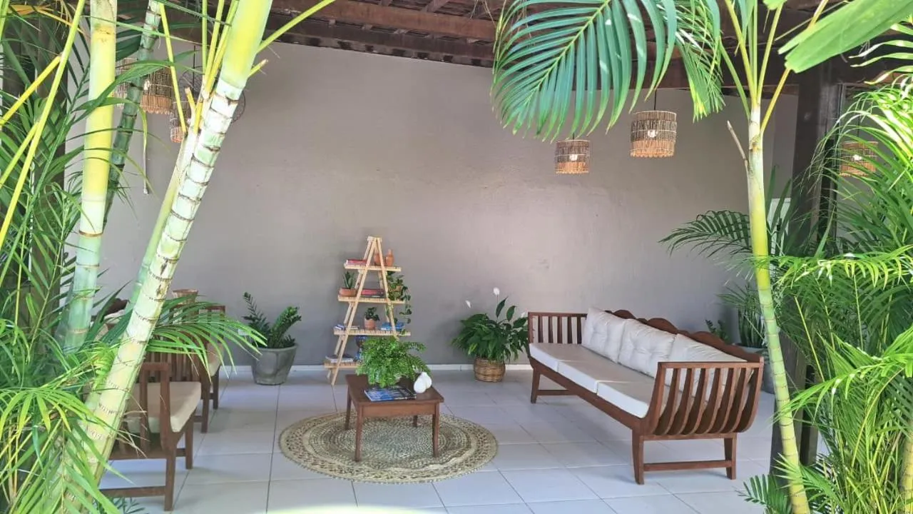 Seating area in Pousada Maresia