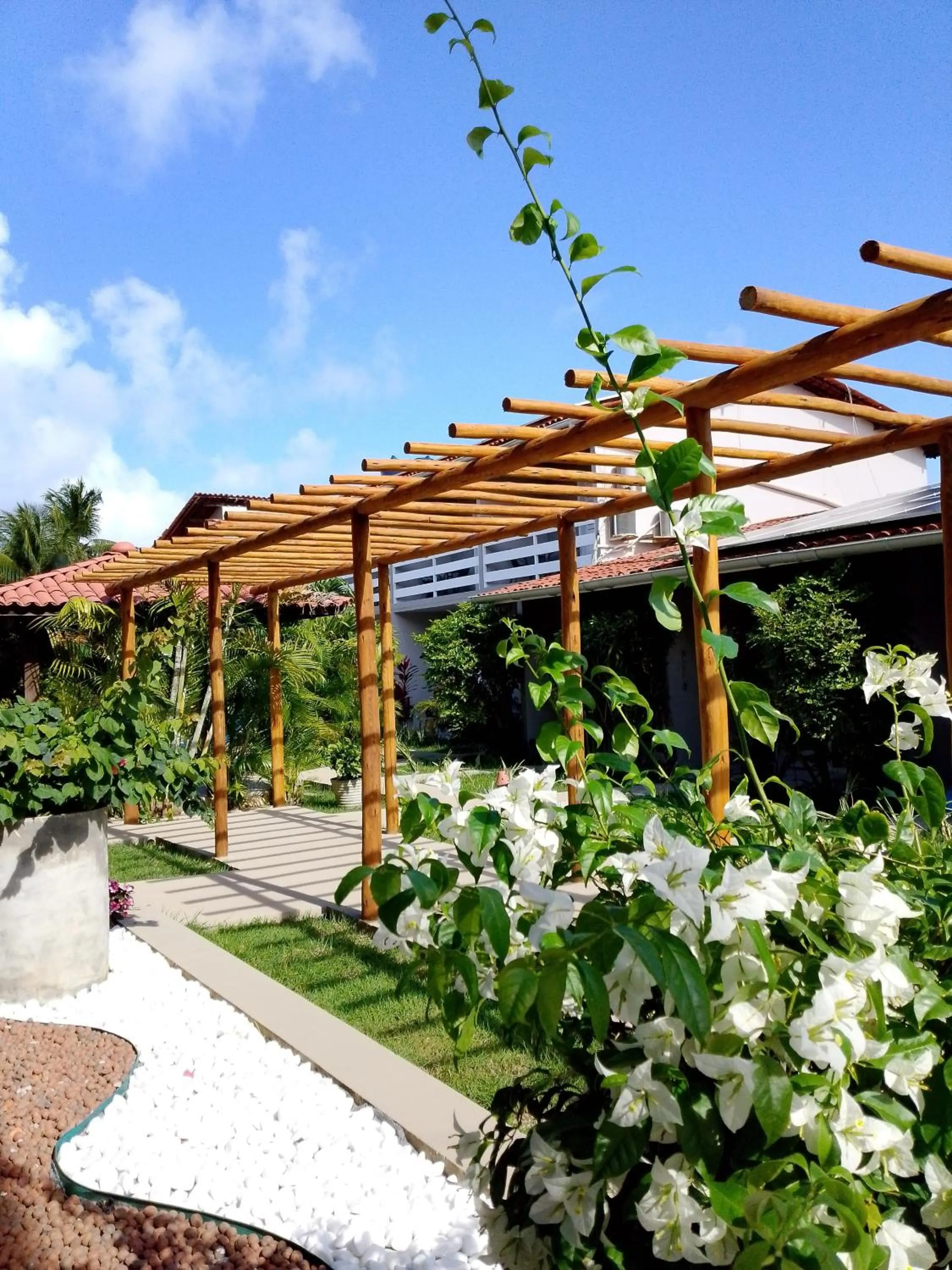 Garden in Pousada Maresia