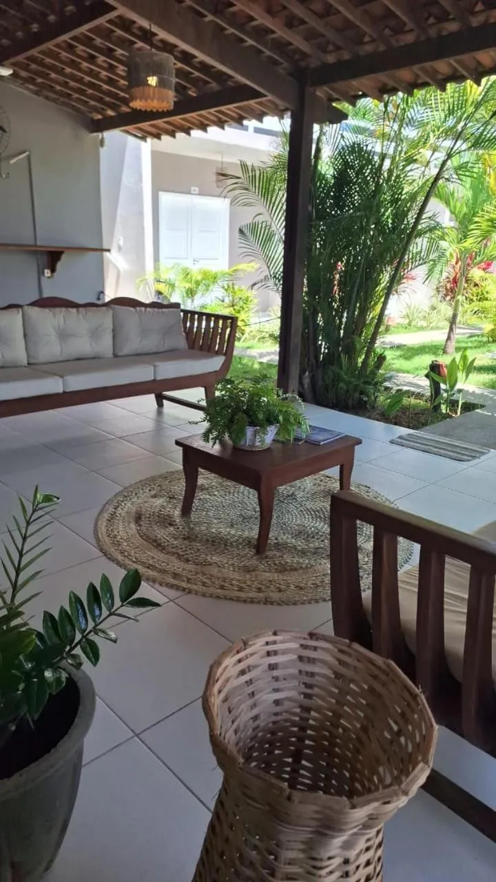 Seating area in Pousada Maresia