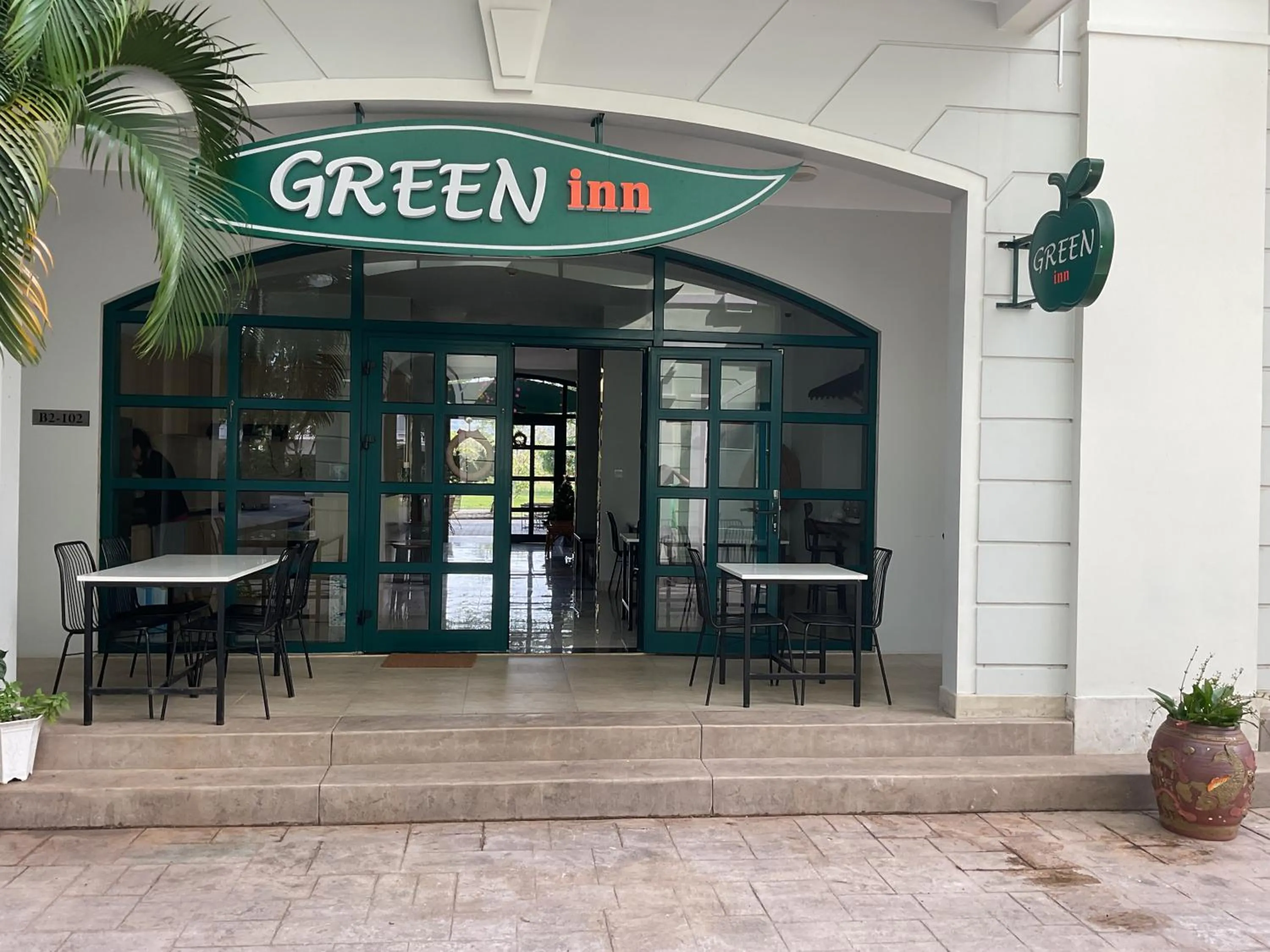 Facade/entrance in Green Inn Phu Quoc Hotel