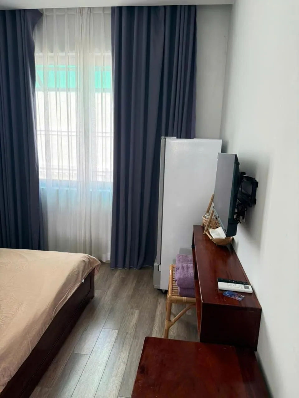 Bed in Green Inn Phu Quoc Hotel