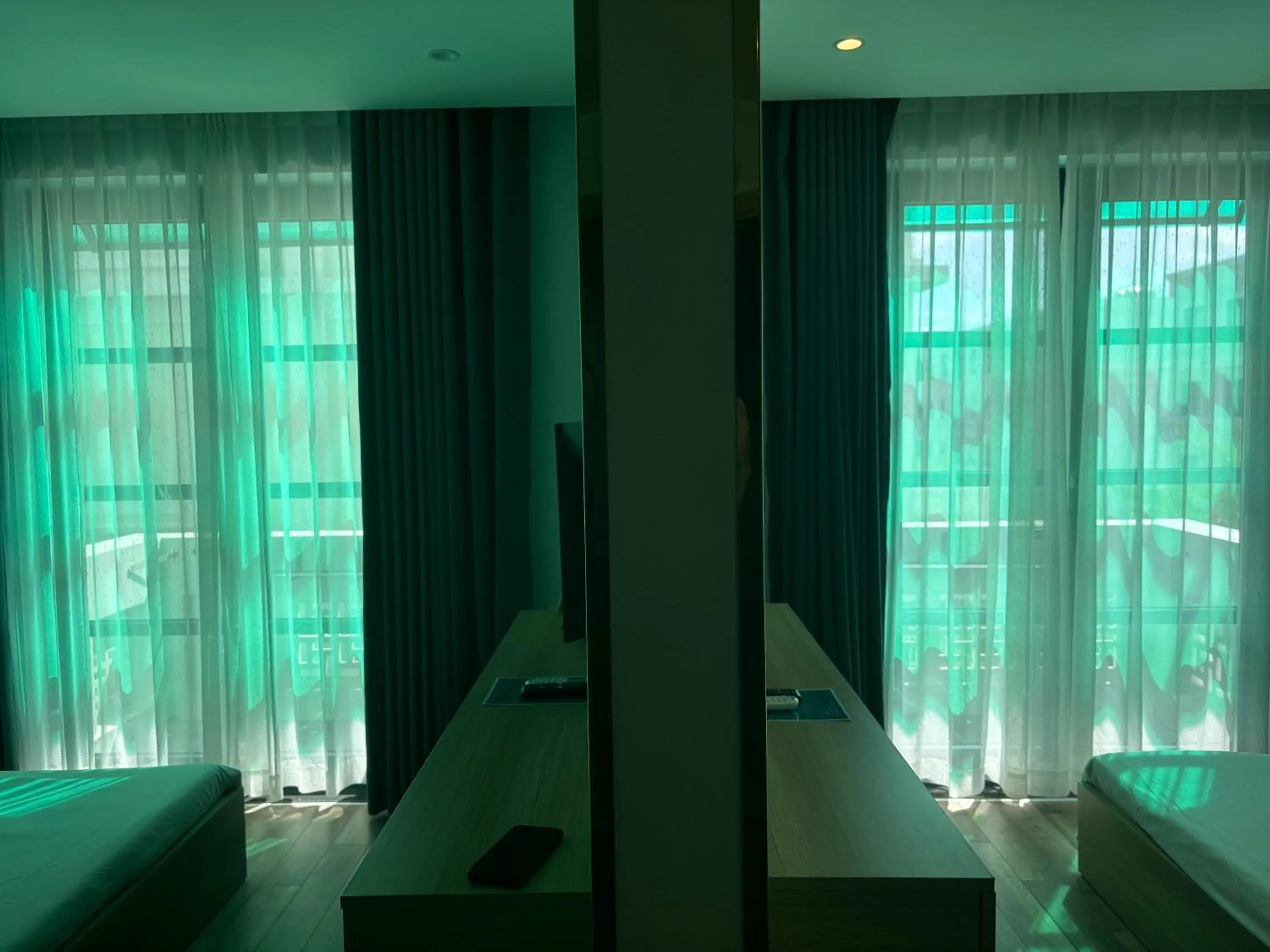 Bed in Green Inn Phu Quoc Hotel