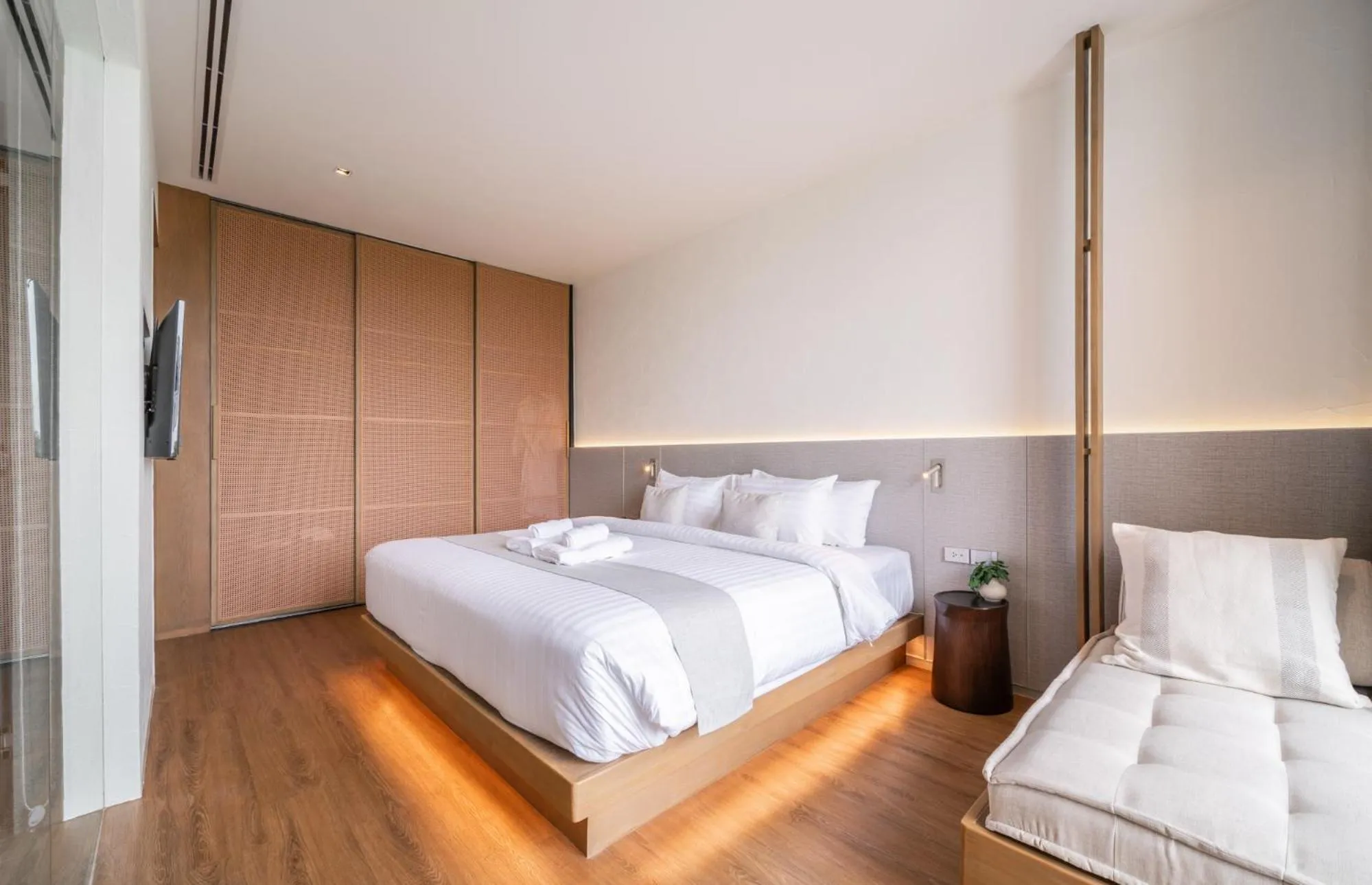 Bed in Riva Vista Riverfront Resort Chiang Rai