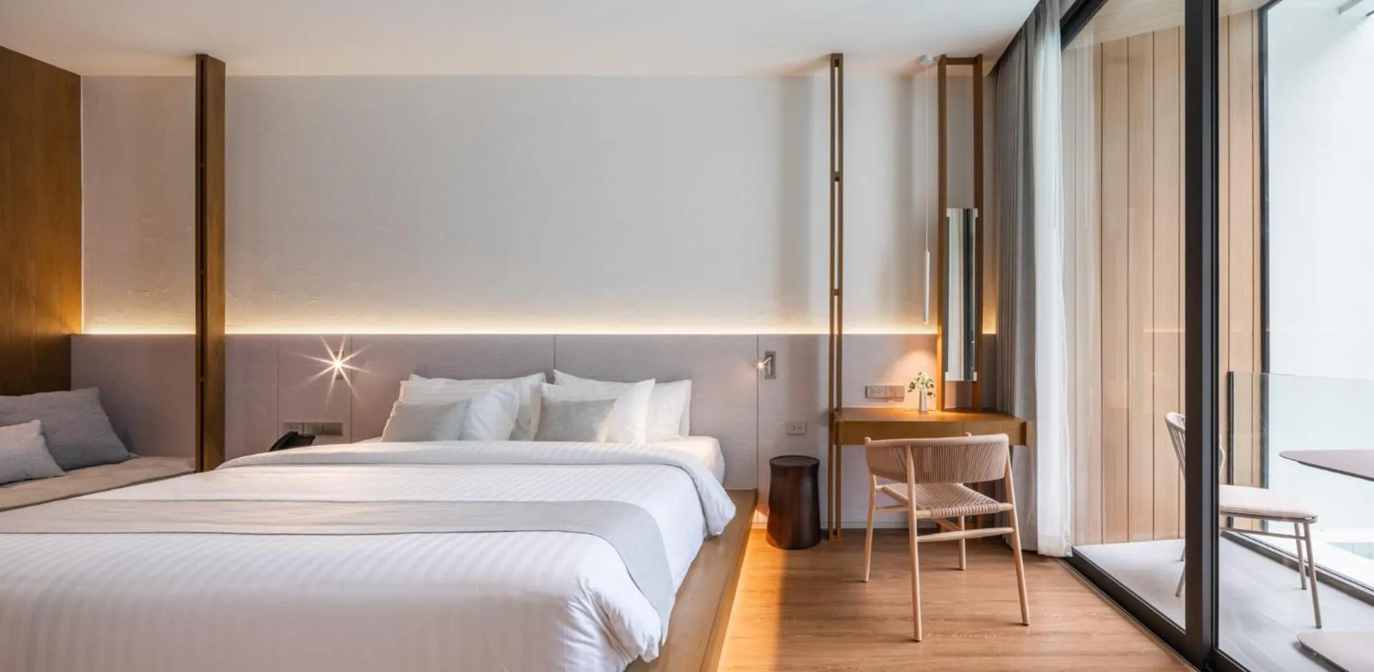 Bed in Riva Vista Riverfront Resort Chiang Rai