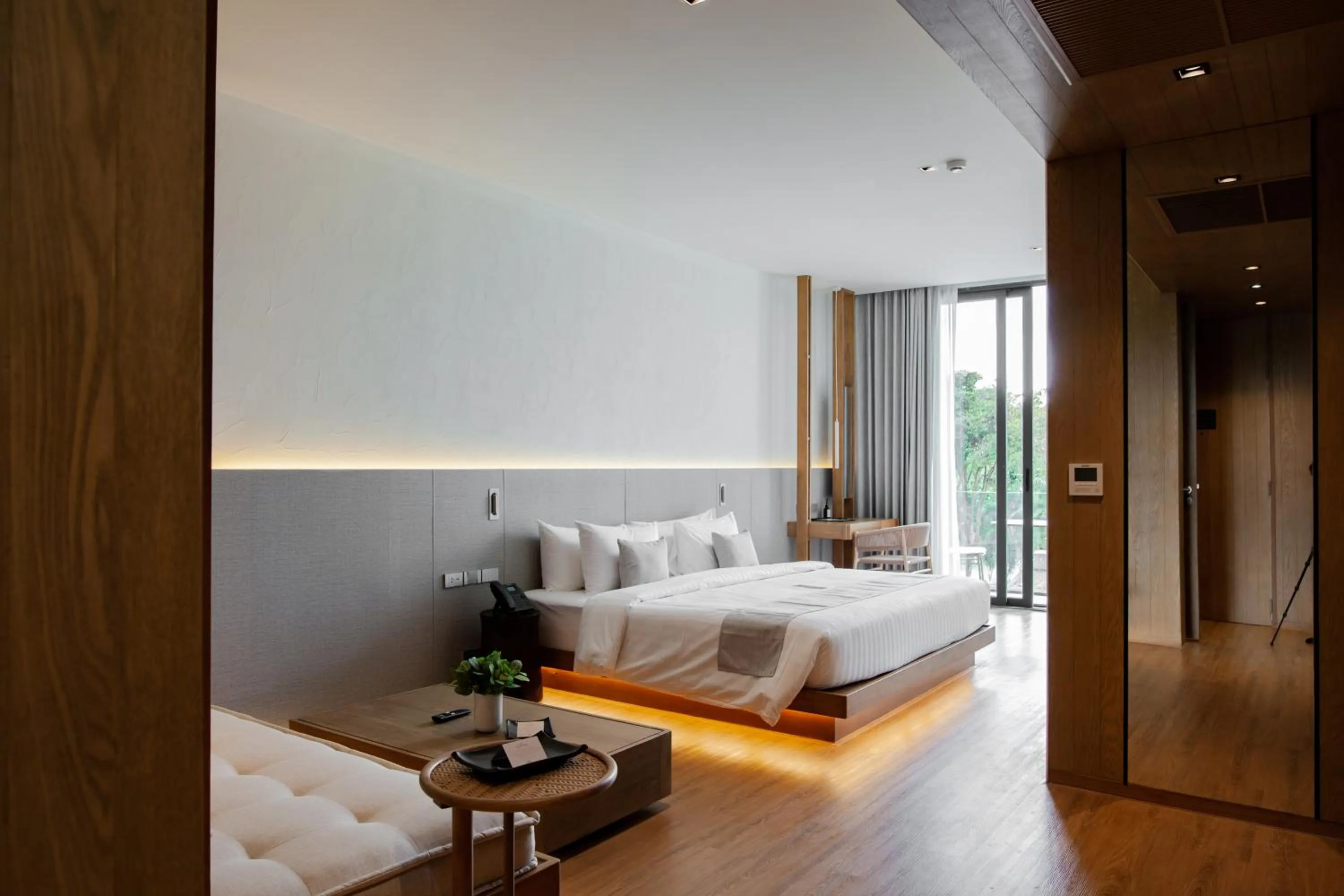 Bed in Riva Vista Riverfront Resort Chiang Rai