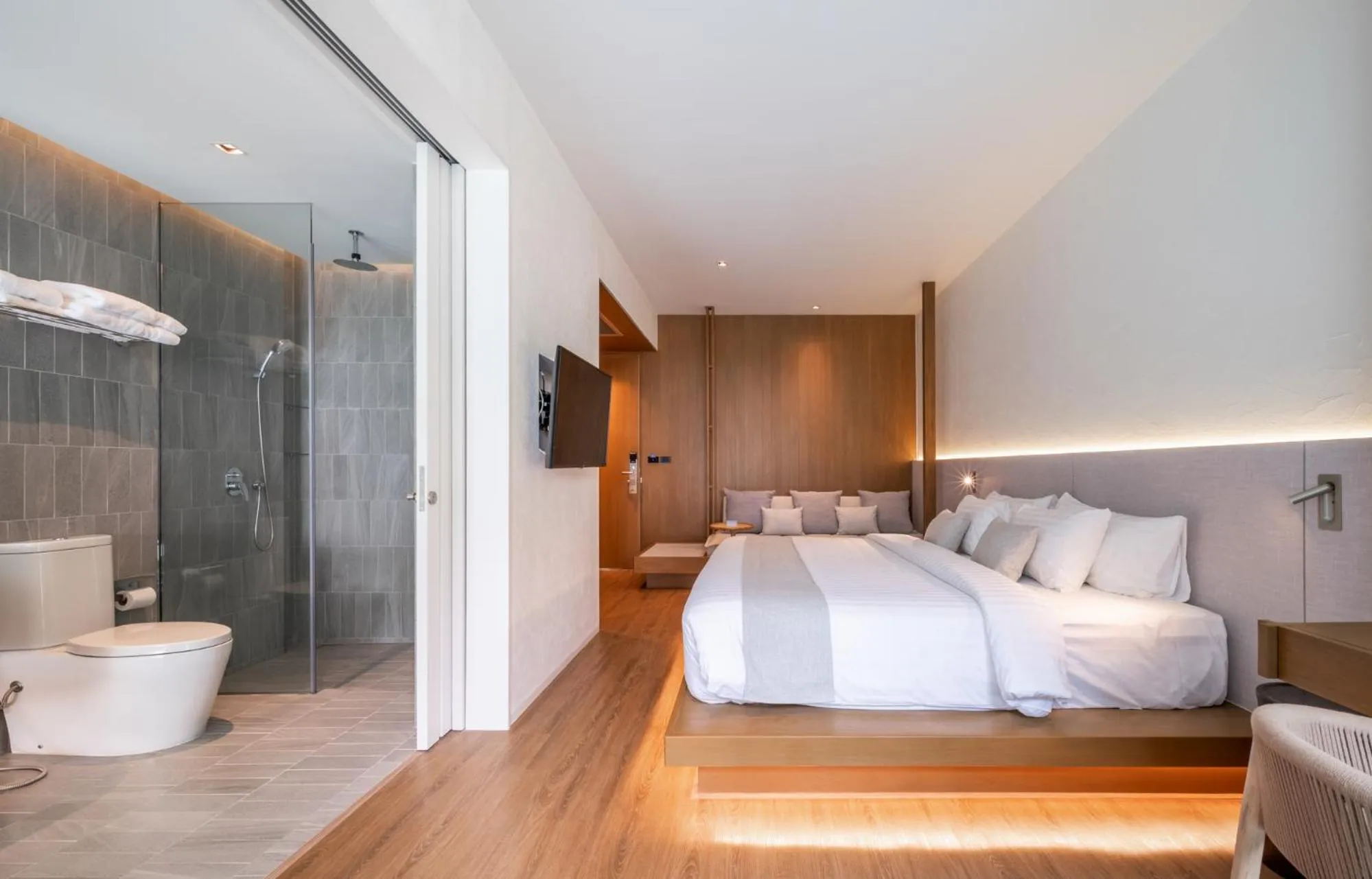 Bed in Riva Vista Riverfront Resort Chiang Rai