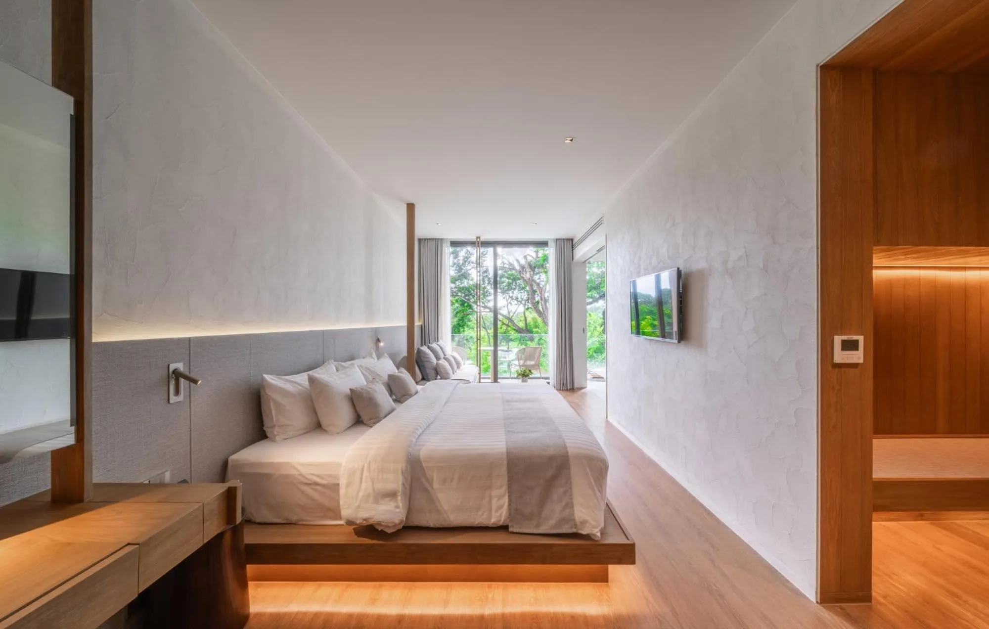 Bed in Riva Vista Riverfront Resort Chiang Rai