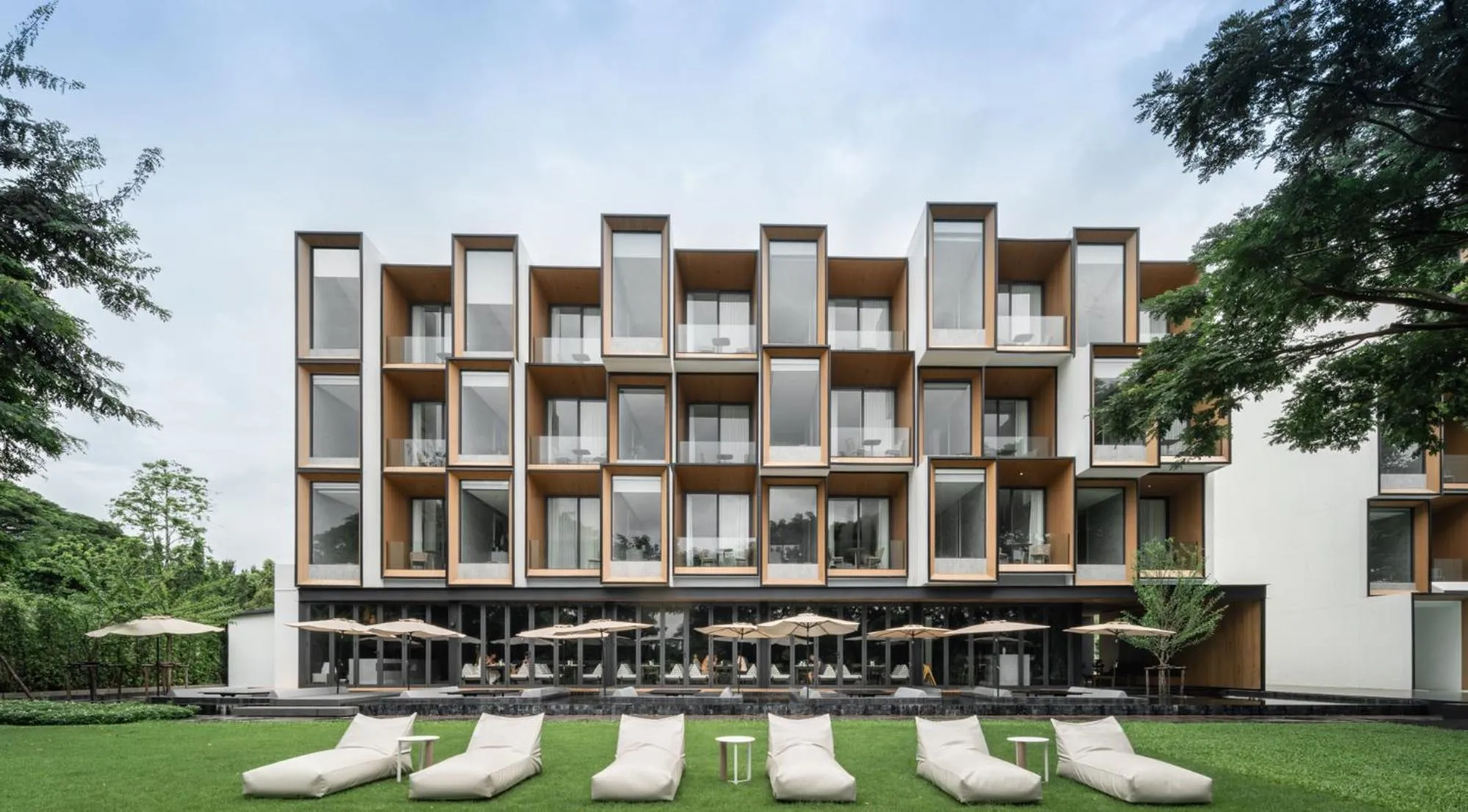 Property building in Riva Vista Riverfront Resort Chiang Rai