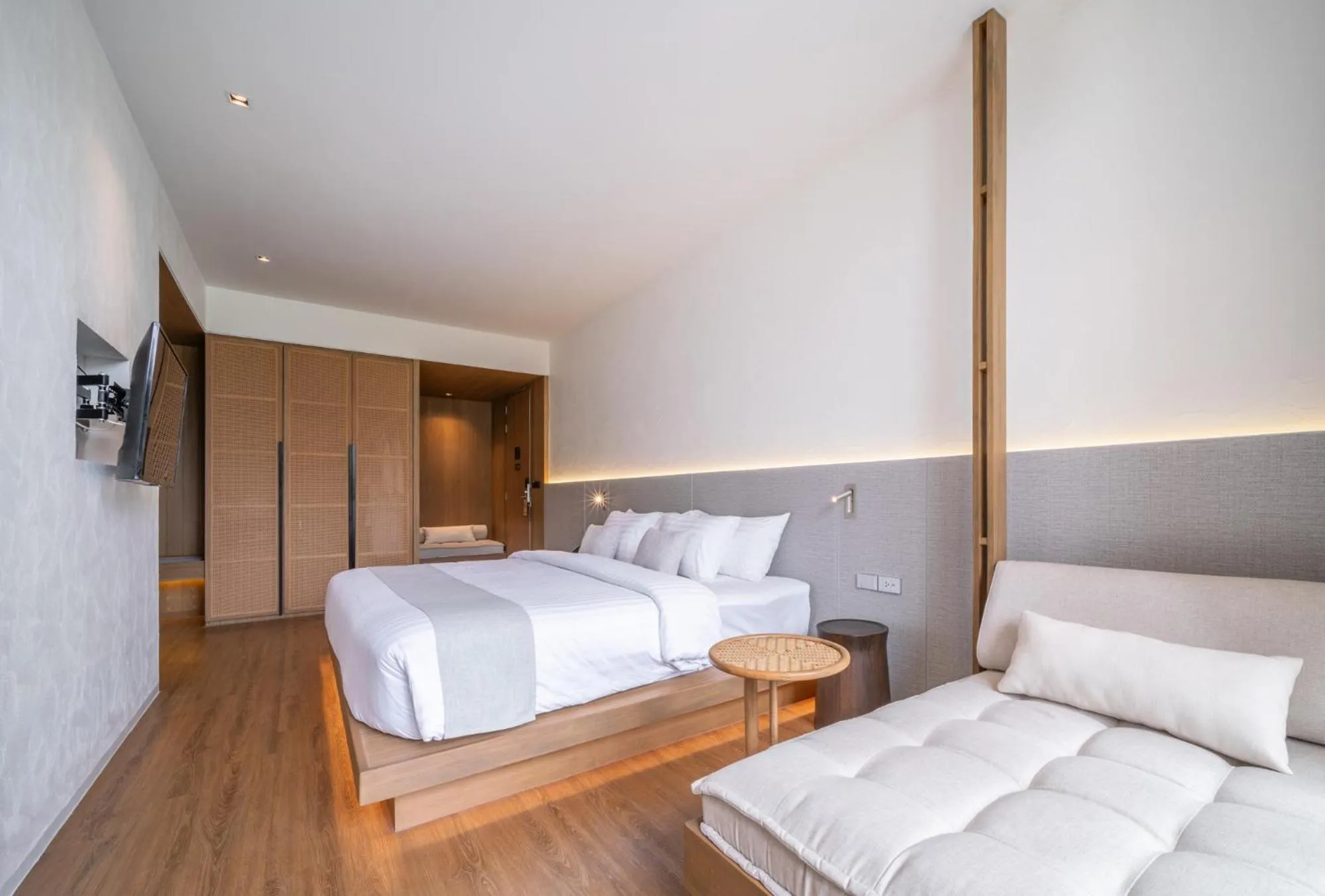 Bed in Riva Vista Riverfront Resort Chiang Rai