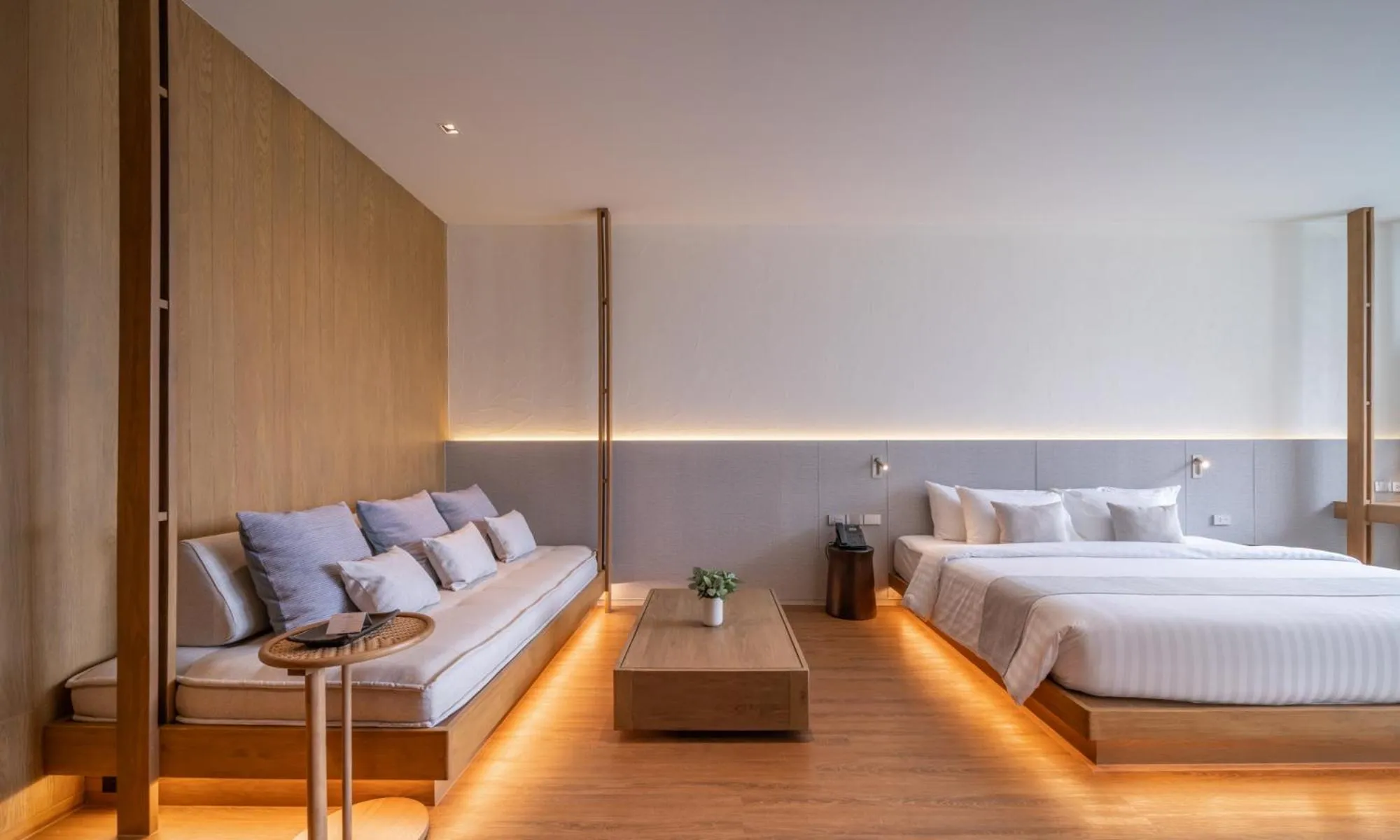 Bed in Riva Vista Riverfront Resort Chiang Rai