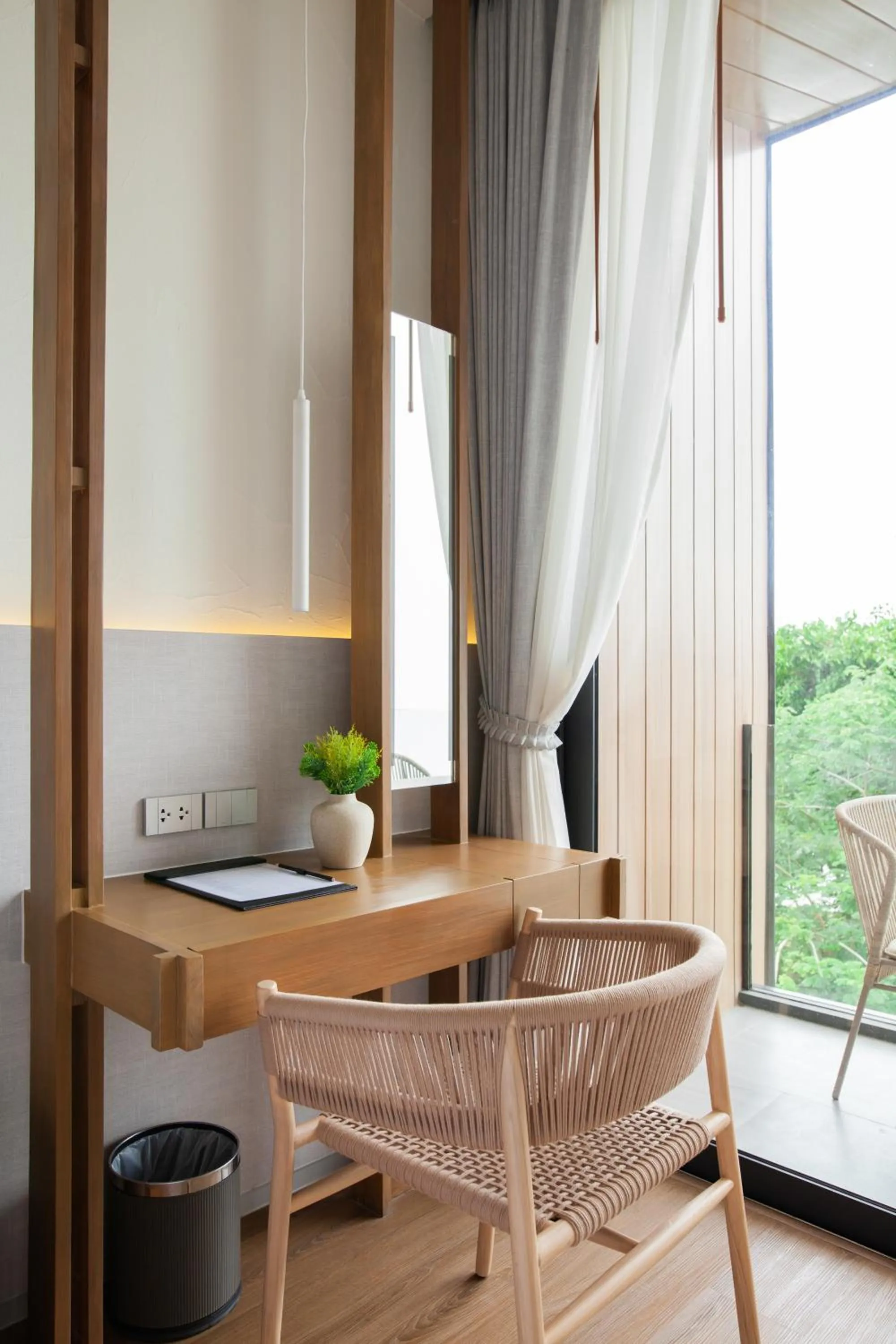 Seating area in Riva Vista Riverfront Resort Chiang Rai