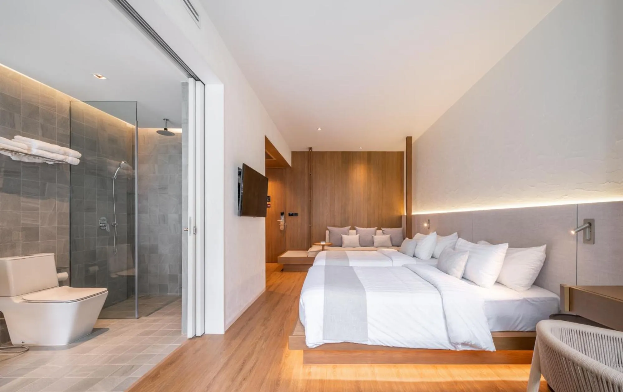 Bed in Riva Vista Riverfront Resort Chiang Rai