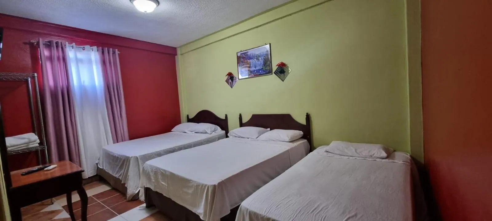 Bed in Hotel Los Andes Tegucigalpa