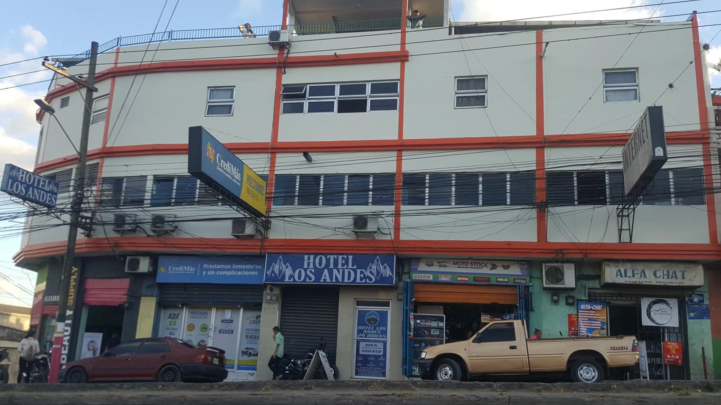 Property building in Hotel Los Andes Tegucigalpa