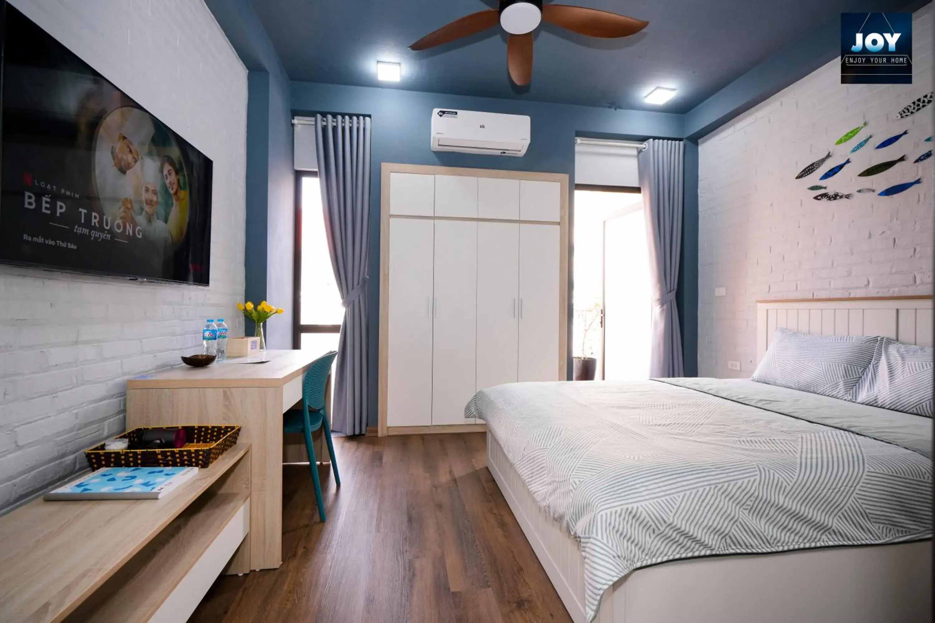 One-Bedroom Apartment with Balcony and City View - single occupancy in JOY APARTMENT TAY HO One-Bedroom Apartment with Balcony and City View - single occupancy in JOY APARTMENT TAY HO