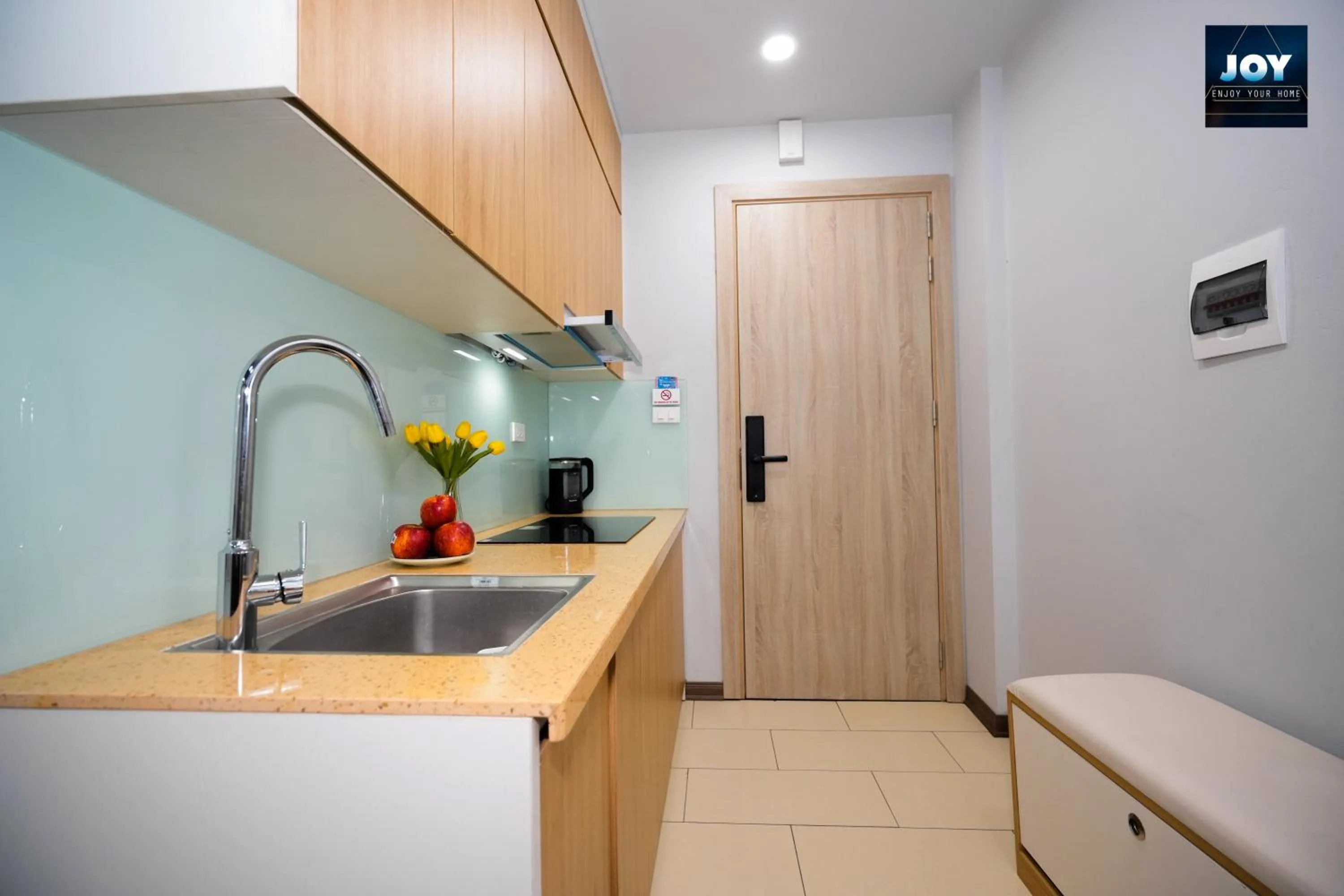 Kitchen or kitchenette in JOY APARTMENT TAY HO