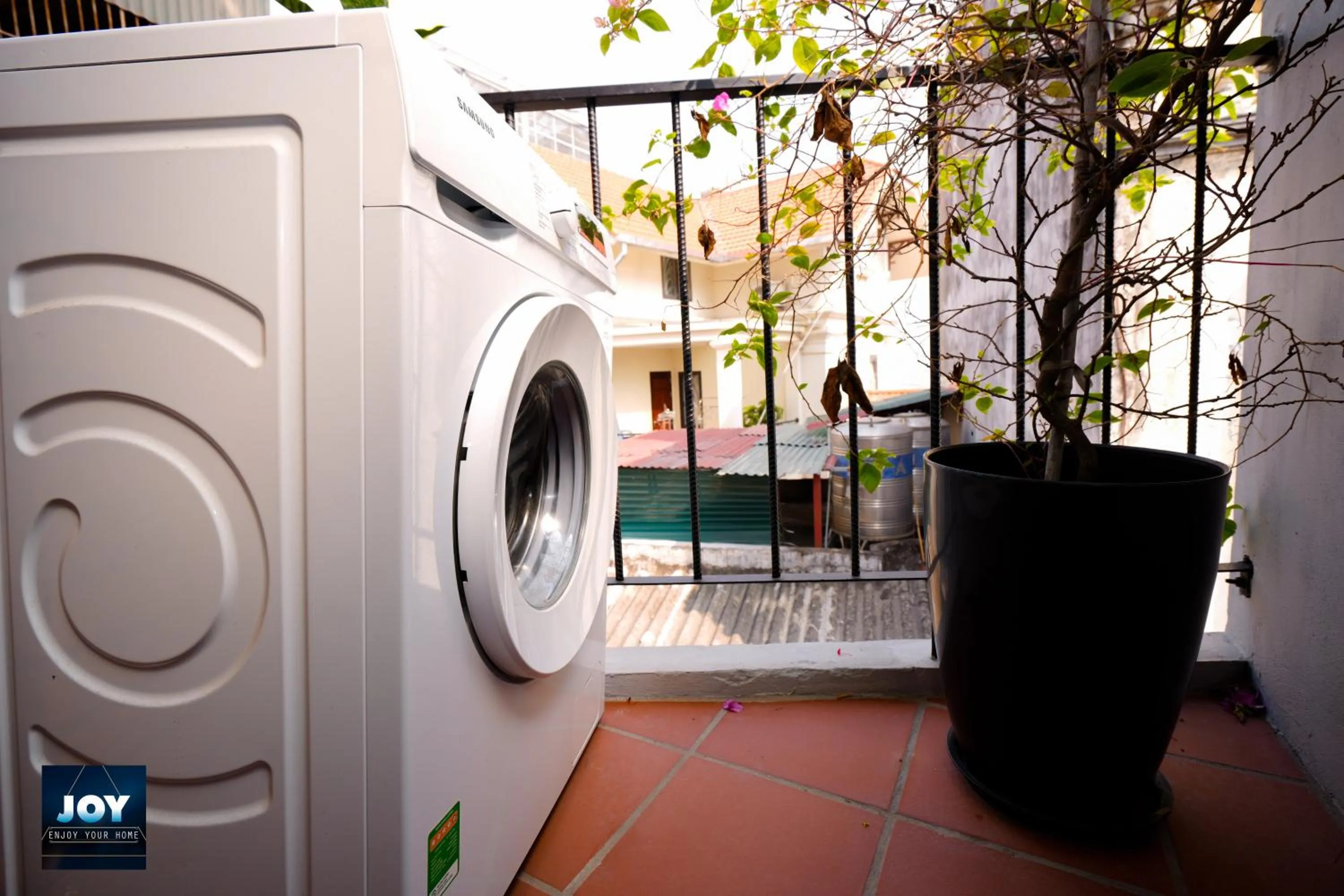 washing machine in JOY APARTMENT TAY HO