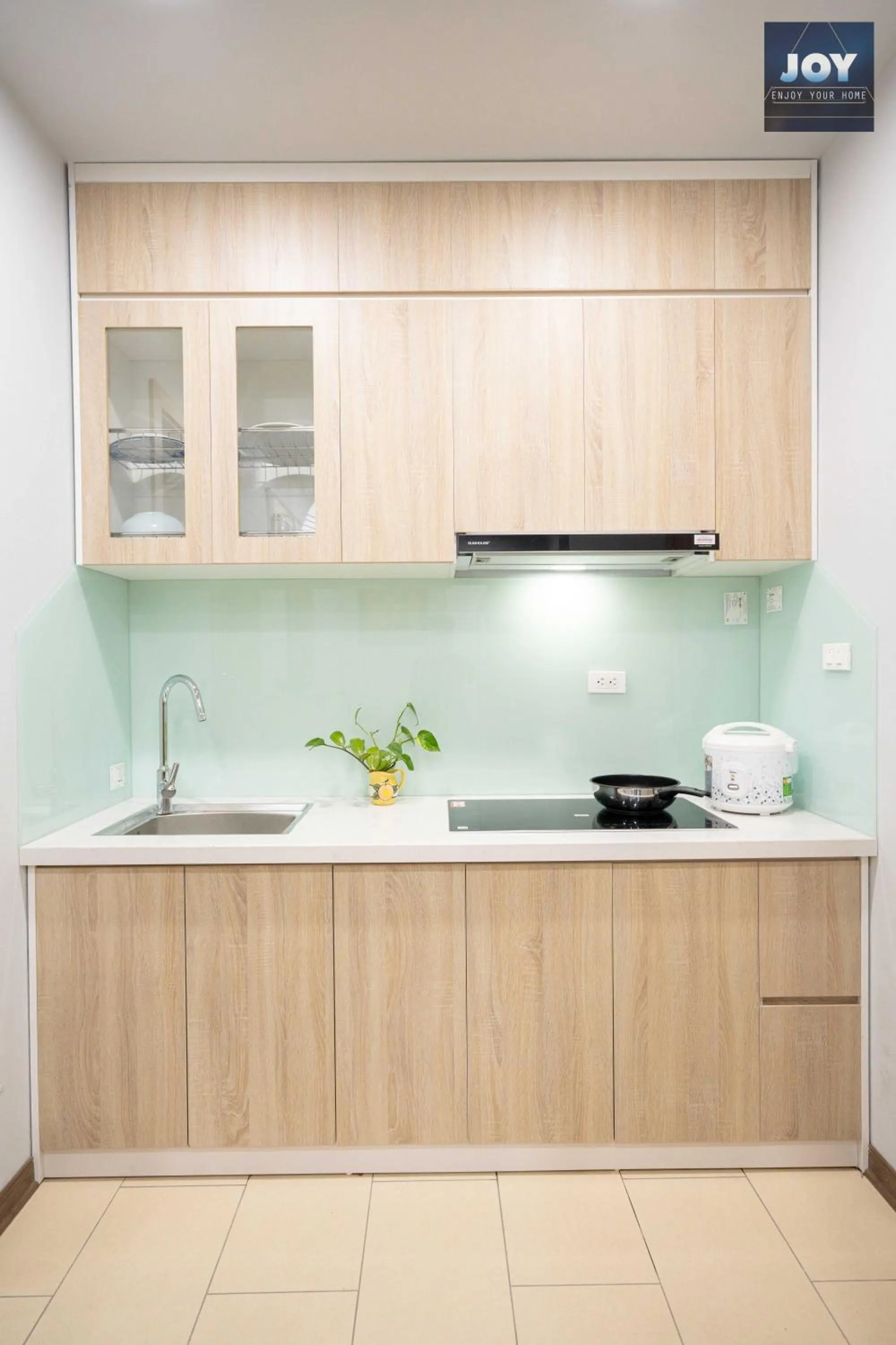 Kitchen or kitchenette in JOY APARTMENT TAY HO