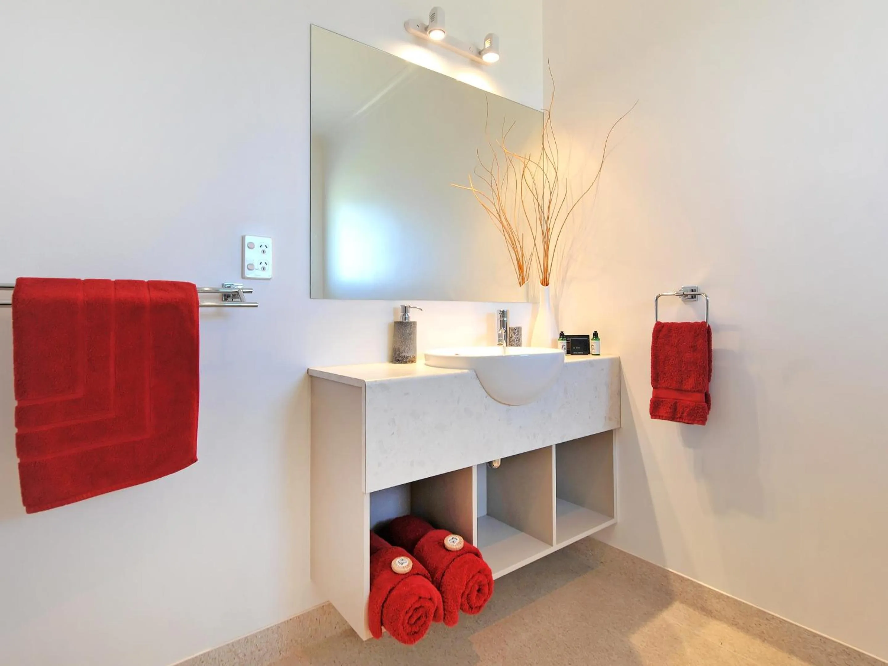 Bathroom in Mohua Motels