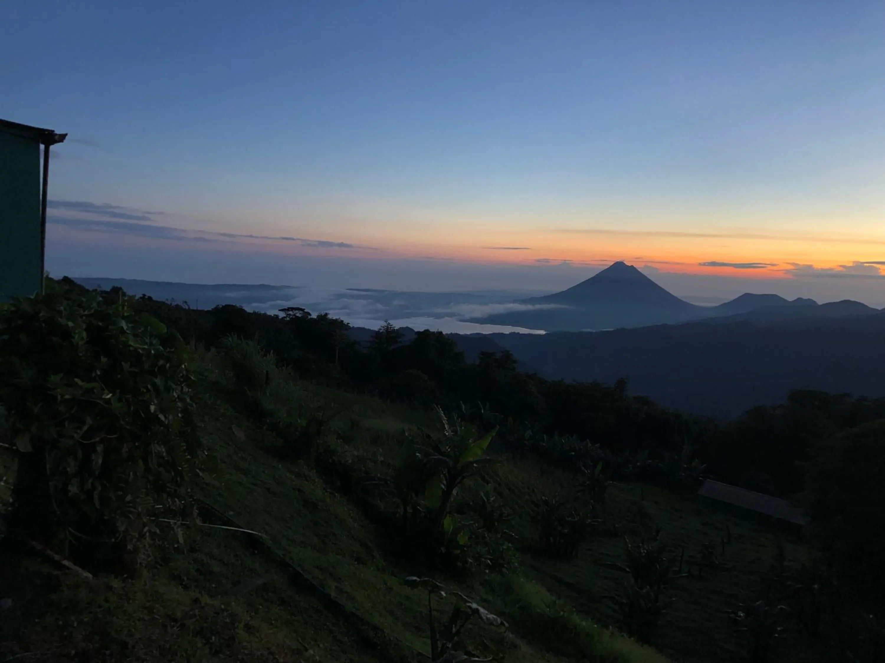 Sunset in Vistaverde Lodge
