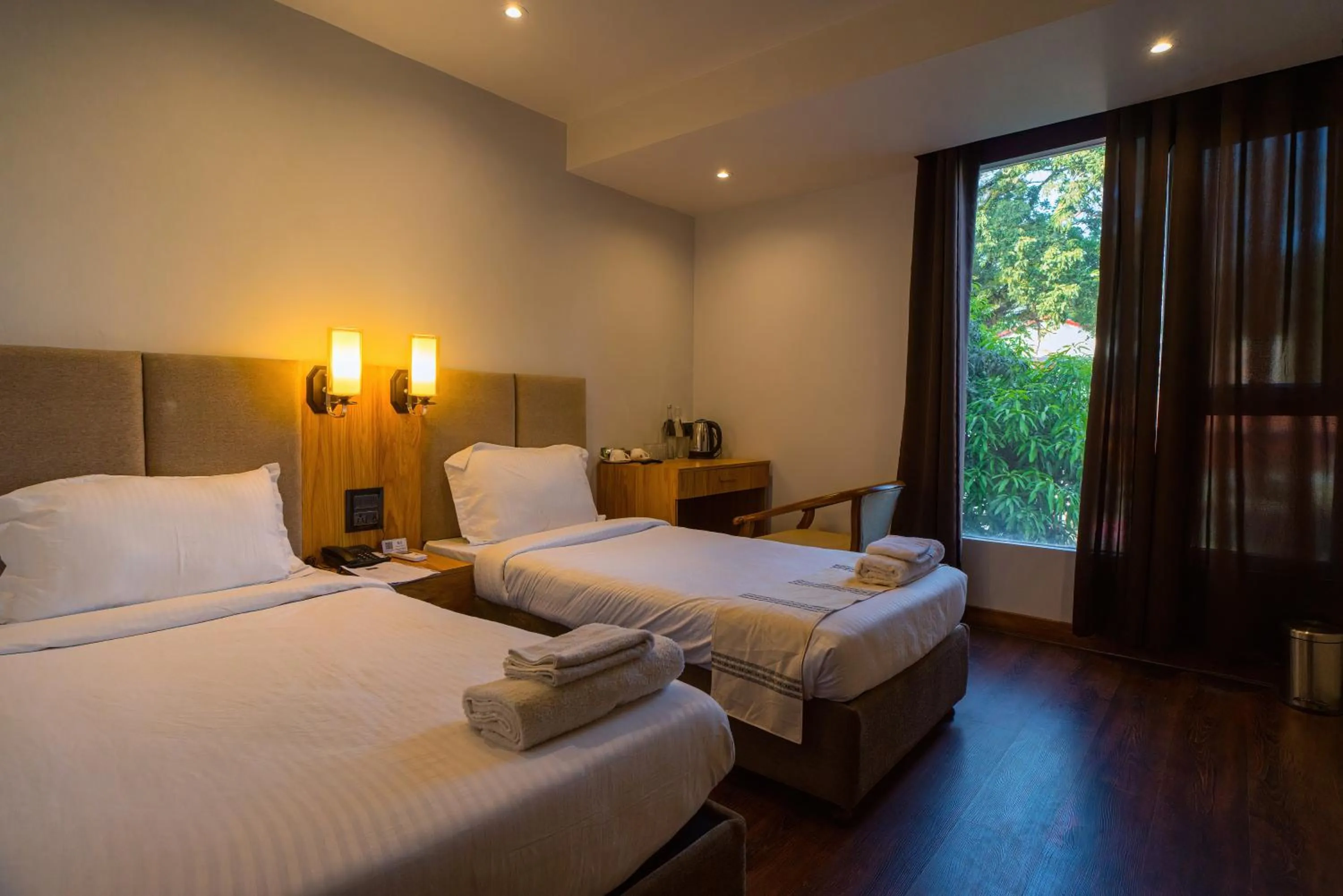 Bed in Emerald Hotel