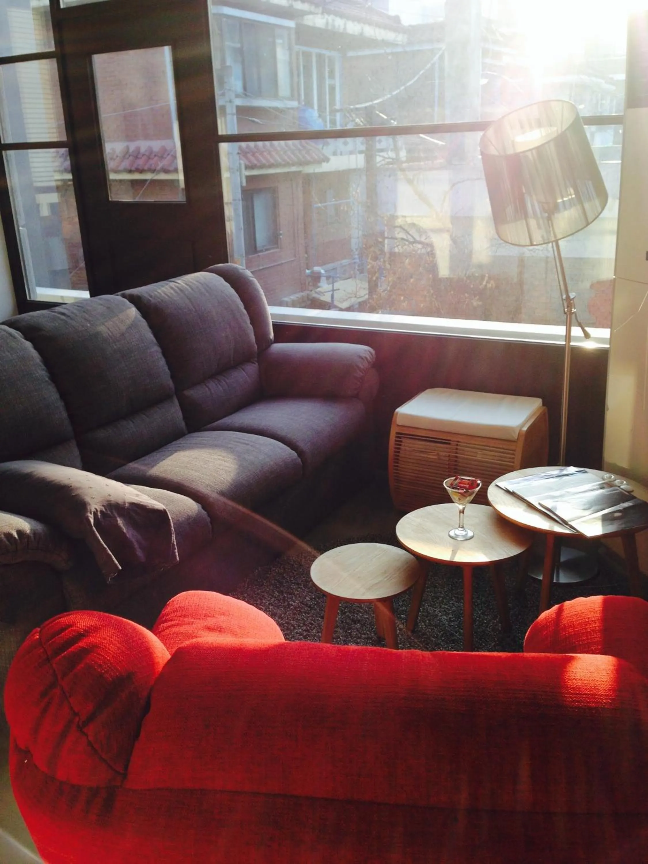 Seating area in I House Chinchin