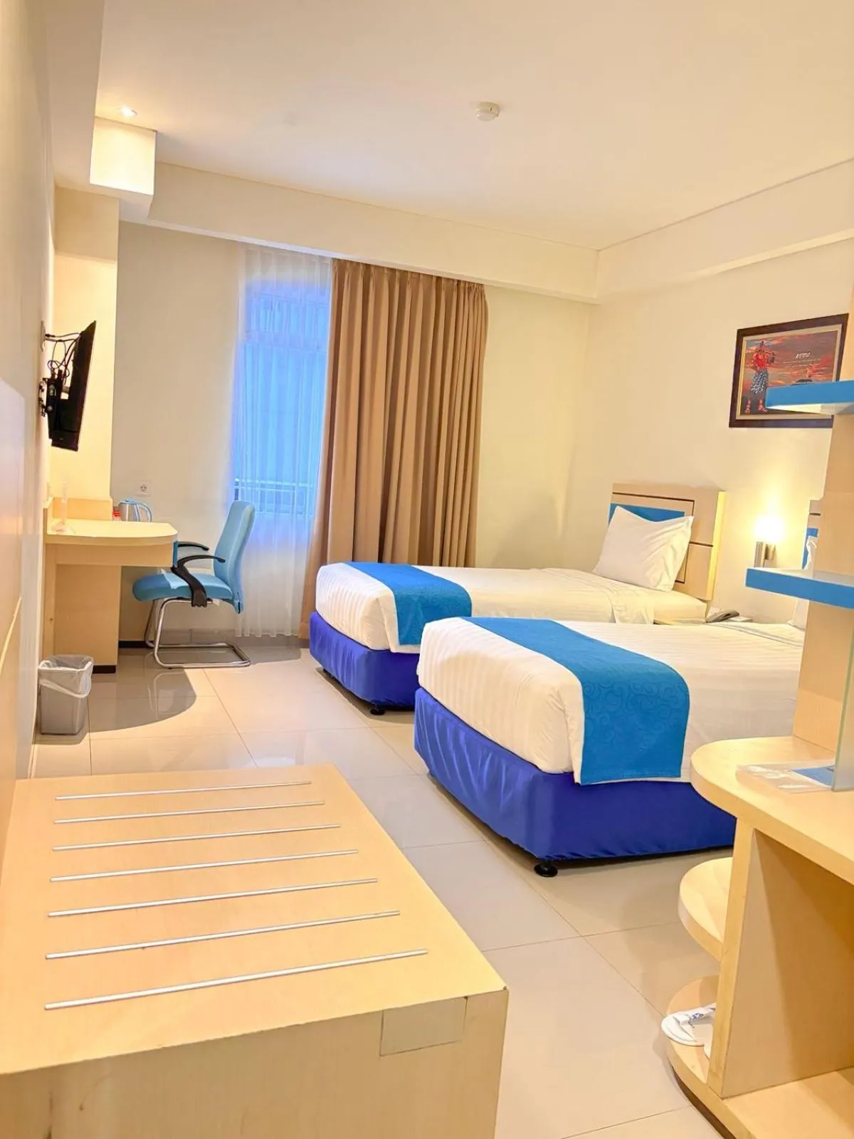 Bed in Hotel Brothers Solo