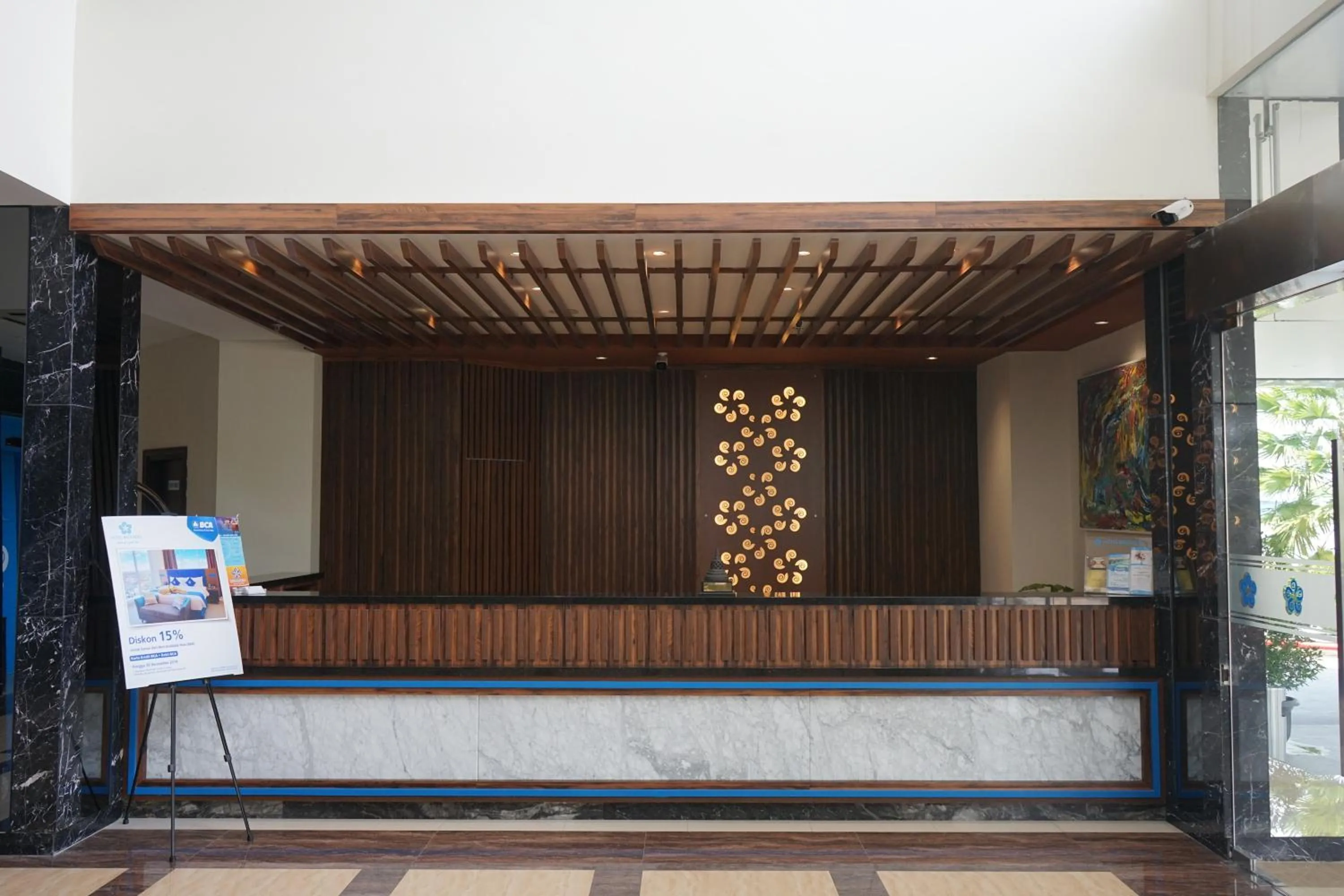 Lobby or reception in Hotel Brothers Solo