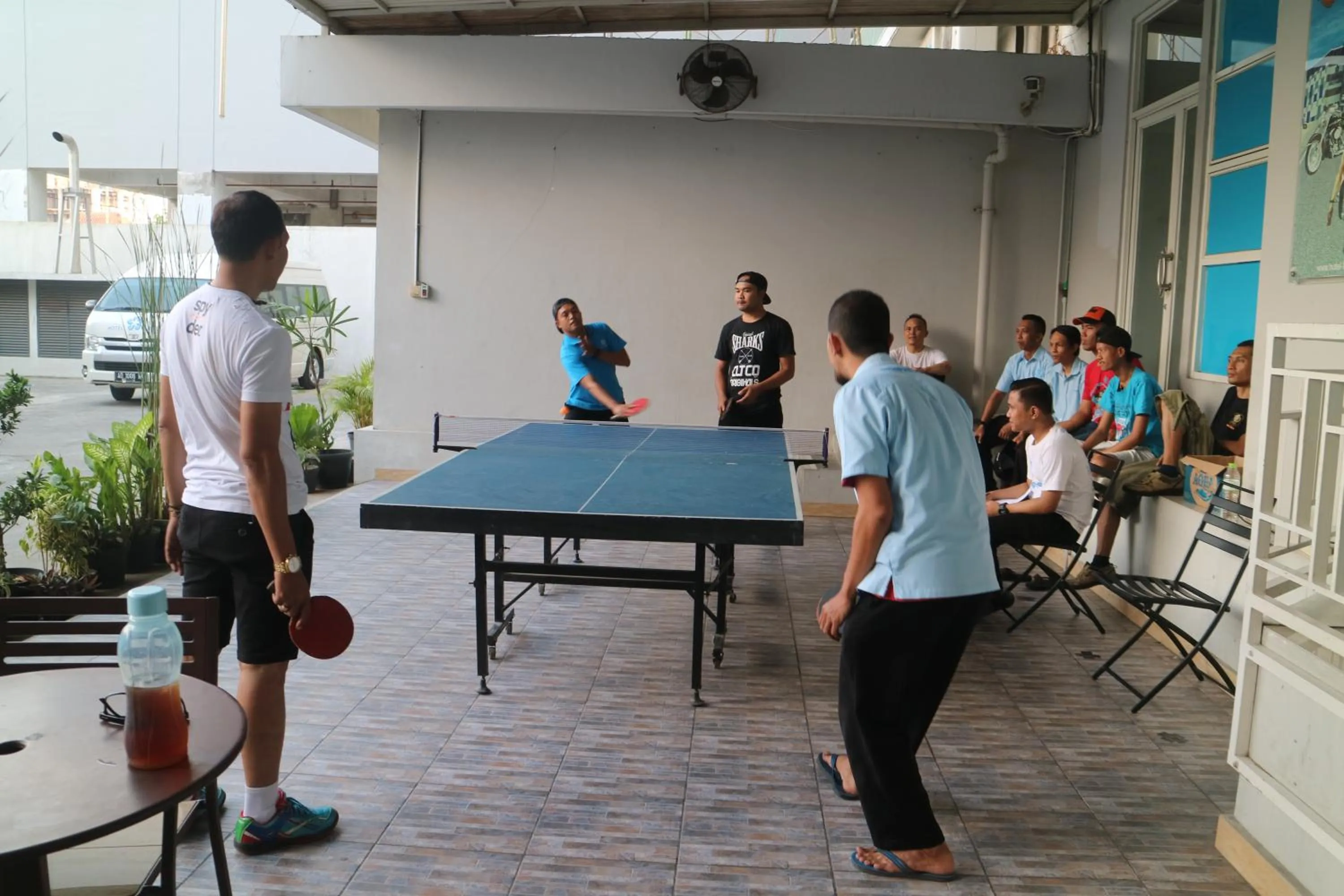 Table tennis in Hotel Brothers Solo