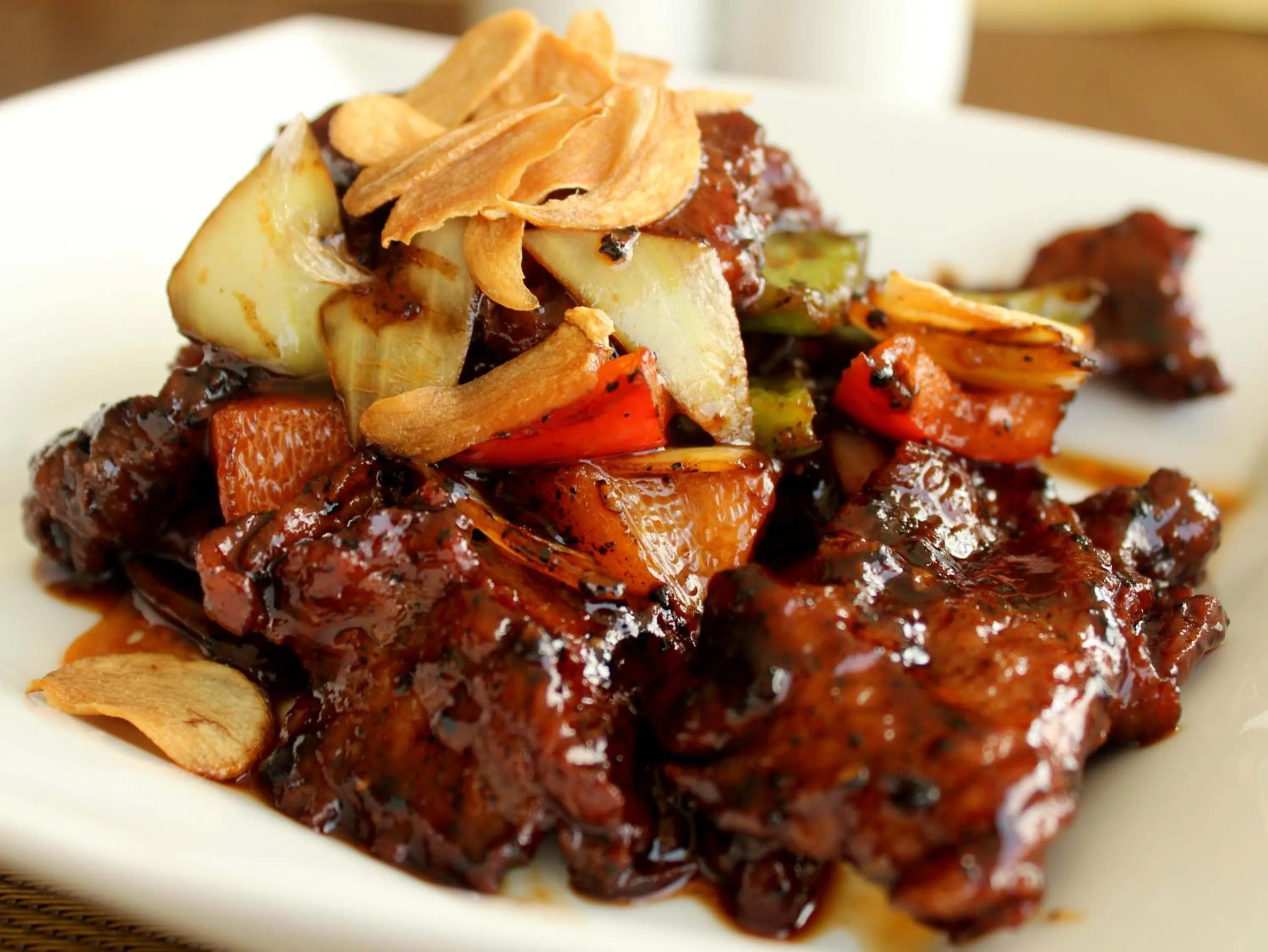 Food close-up in Hotel Brothers Solo