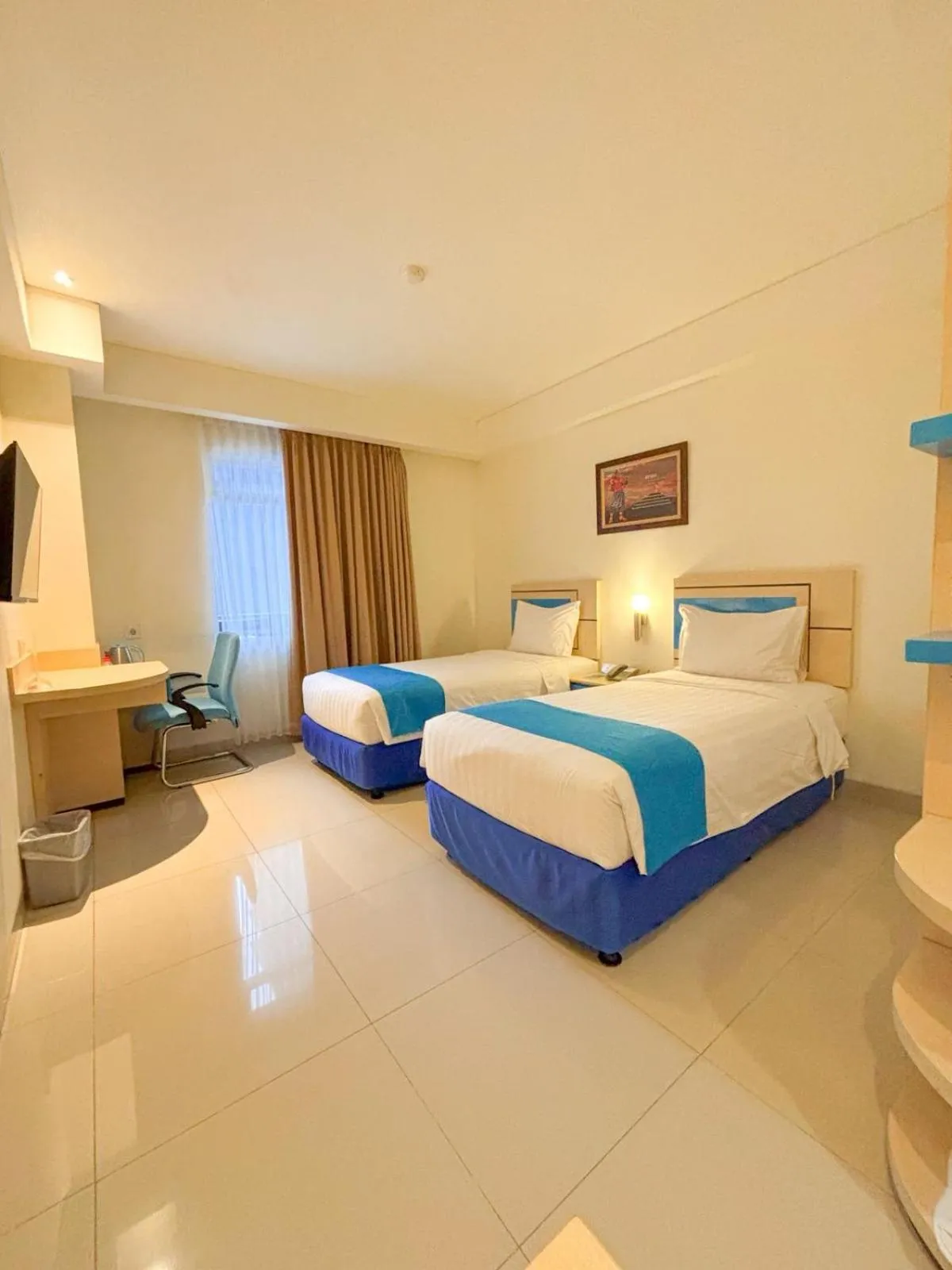 Bed in Hotel Brothers Solo