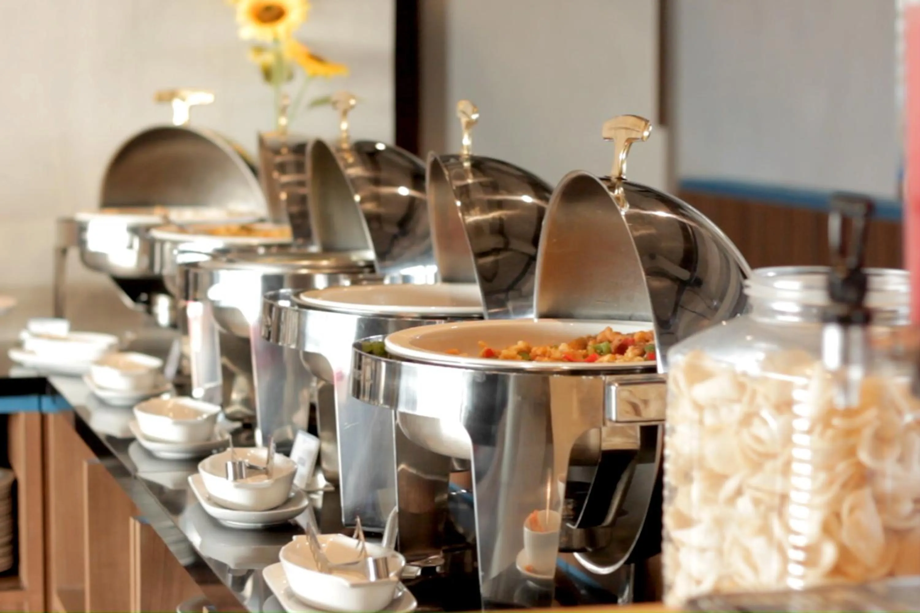 Buffet breakfast in Hotel Brothers Solo