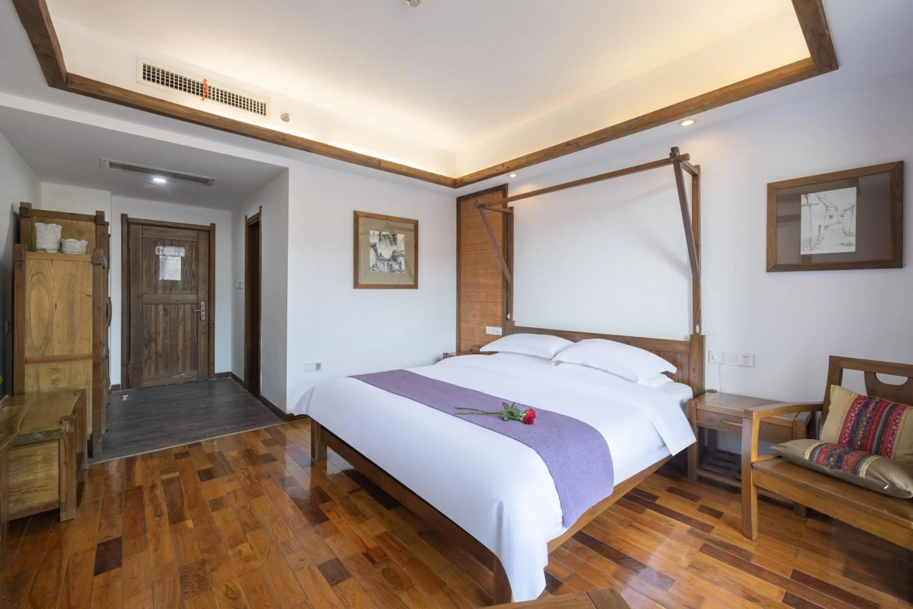 Bed in SecGarden Boutique Hotel