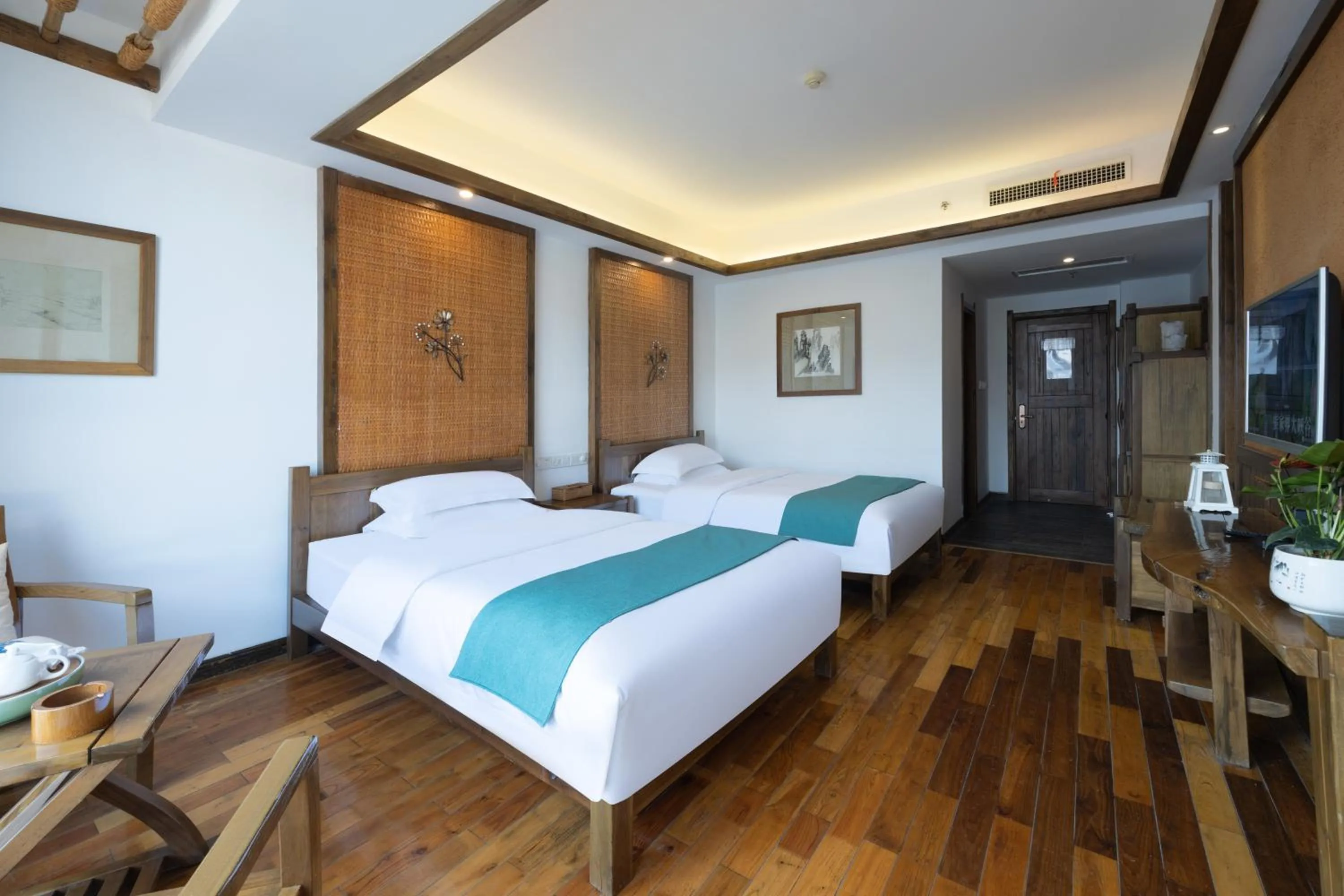 Bed in SecGarden Boutique Hotel