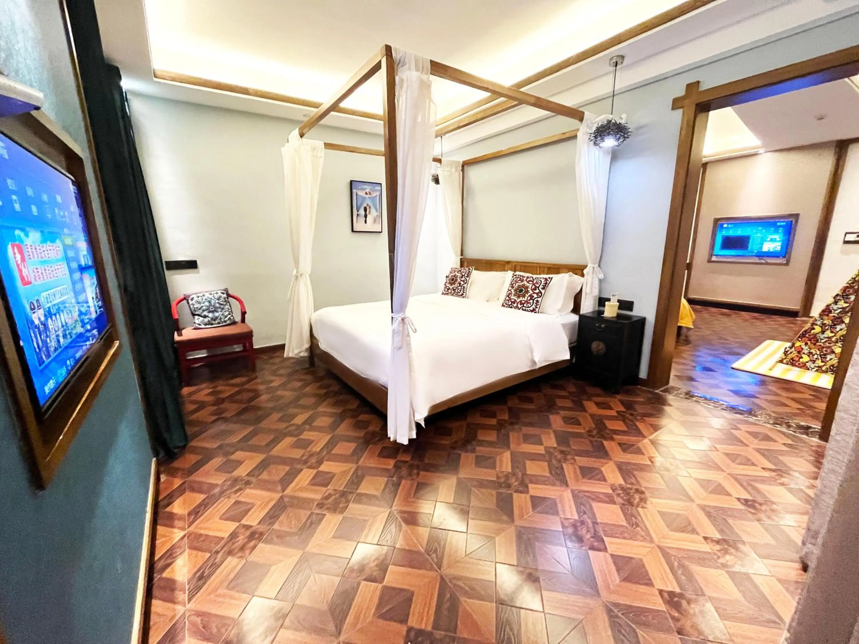 Bed in SecGarden Boutique Hotel