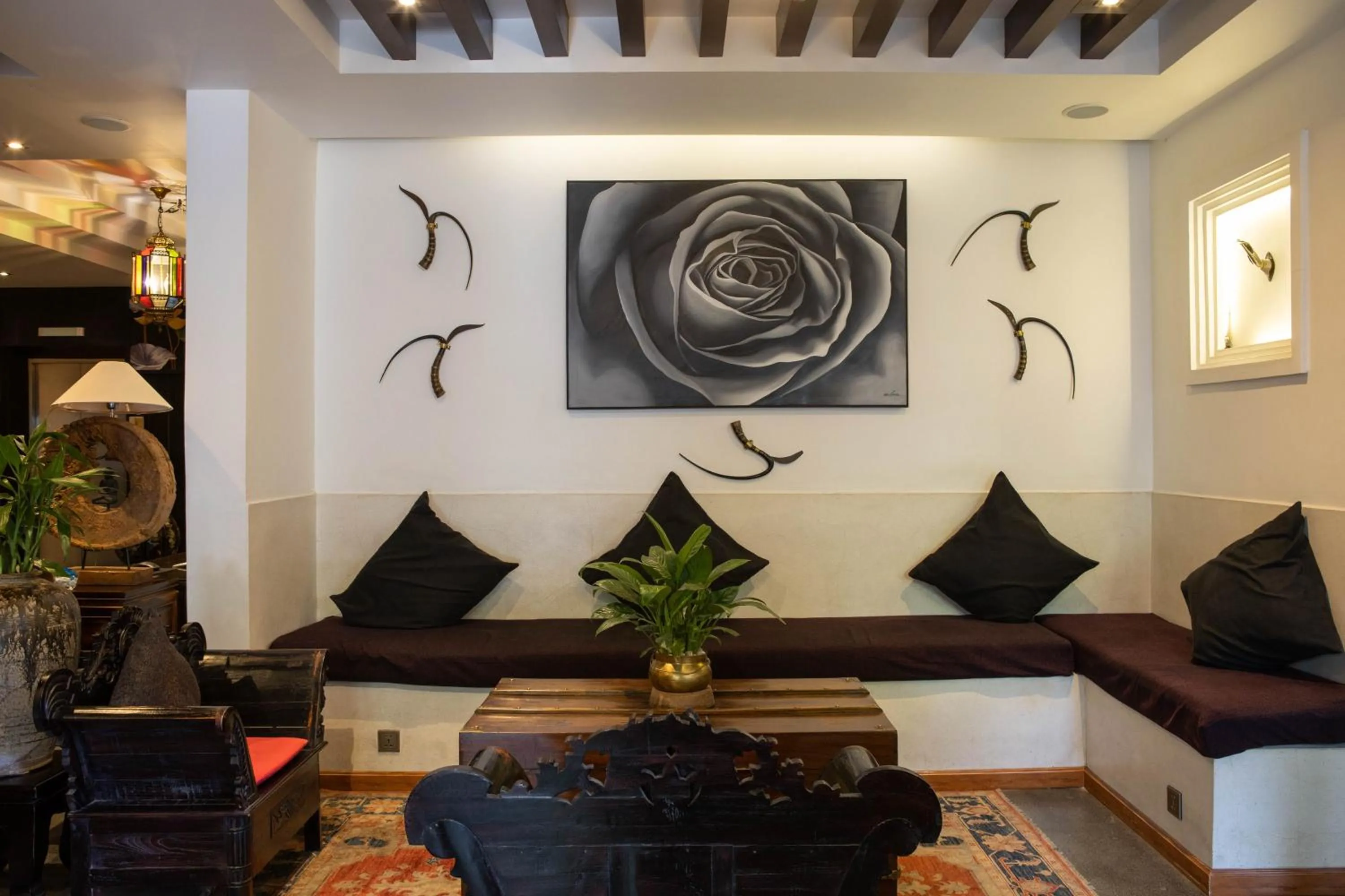 Lobby or reception in La Rose Suites