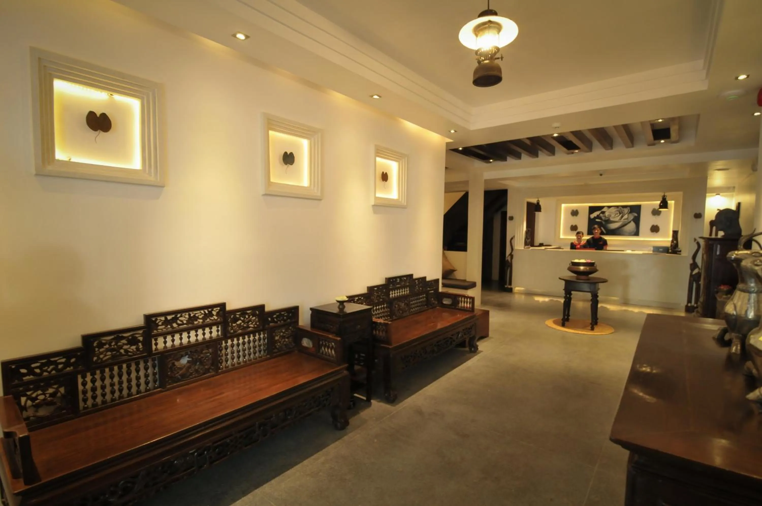 Lobby or reception in La Rose Suites