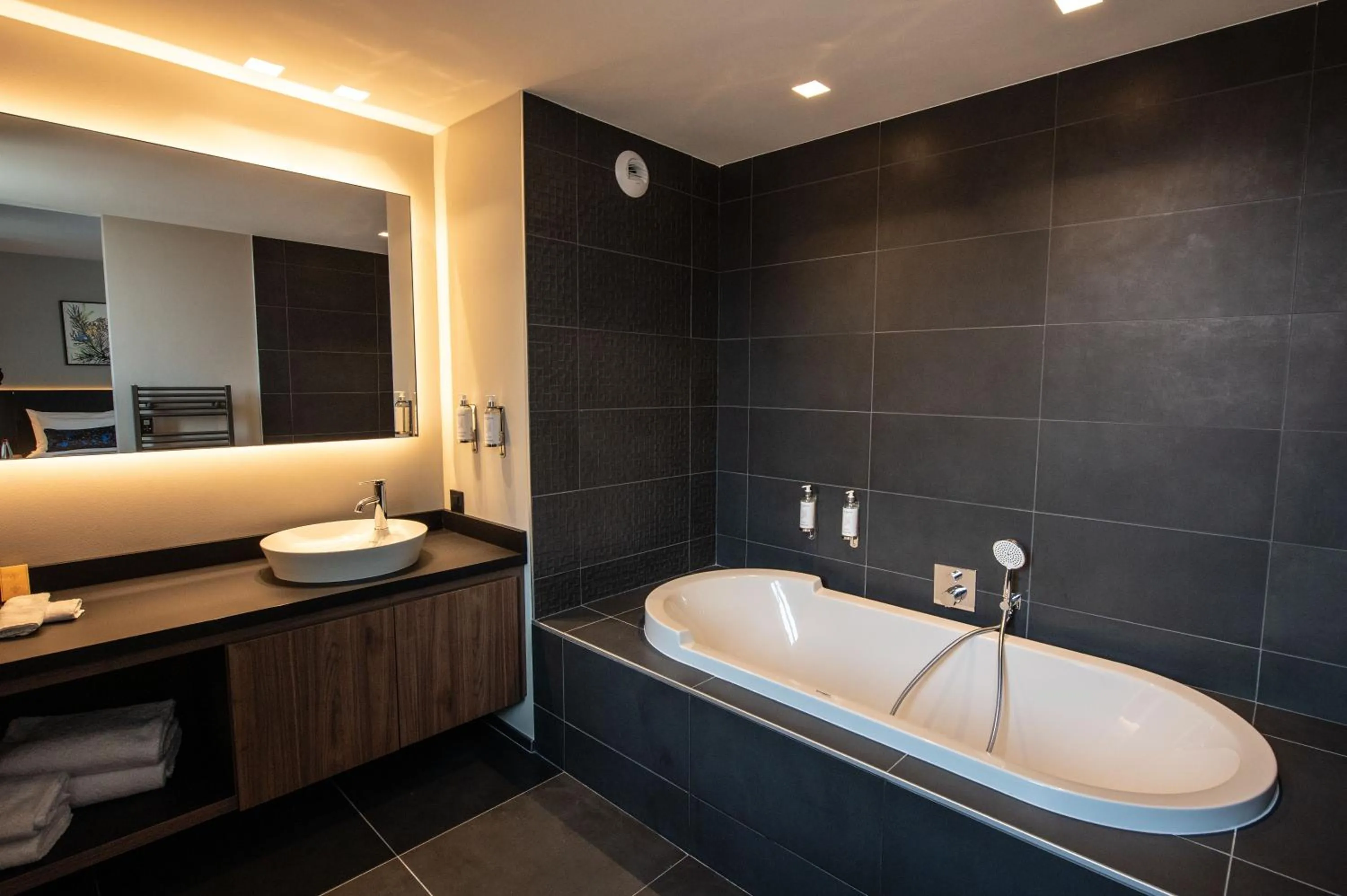 Bathroom in Best Western Premier Le Chapitre Hotel and Spa