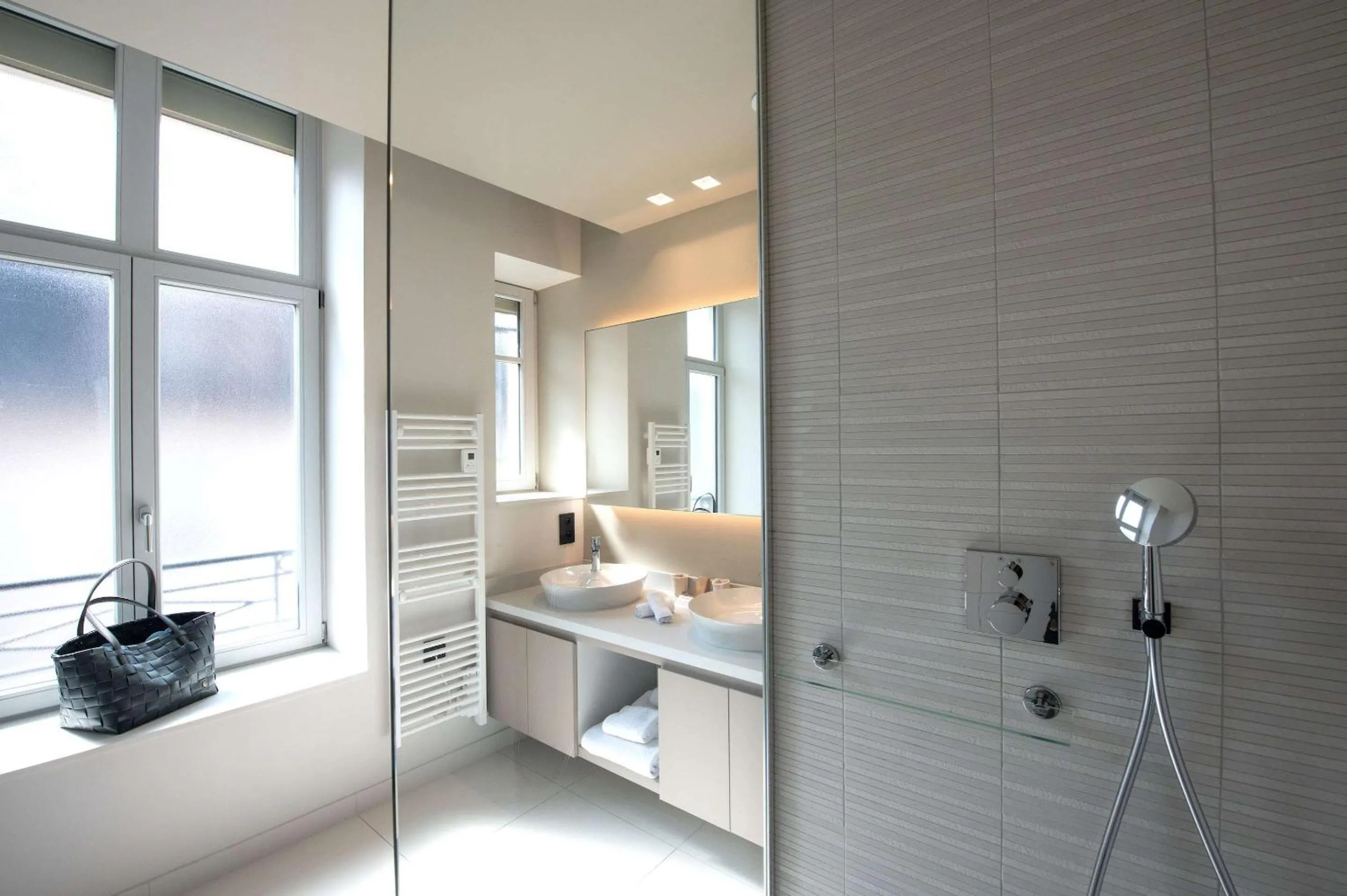 Bathroom in Best Western Premier Le Chapitre Hotel and Spa