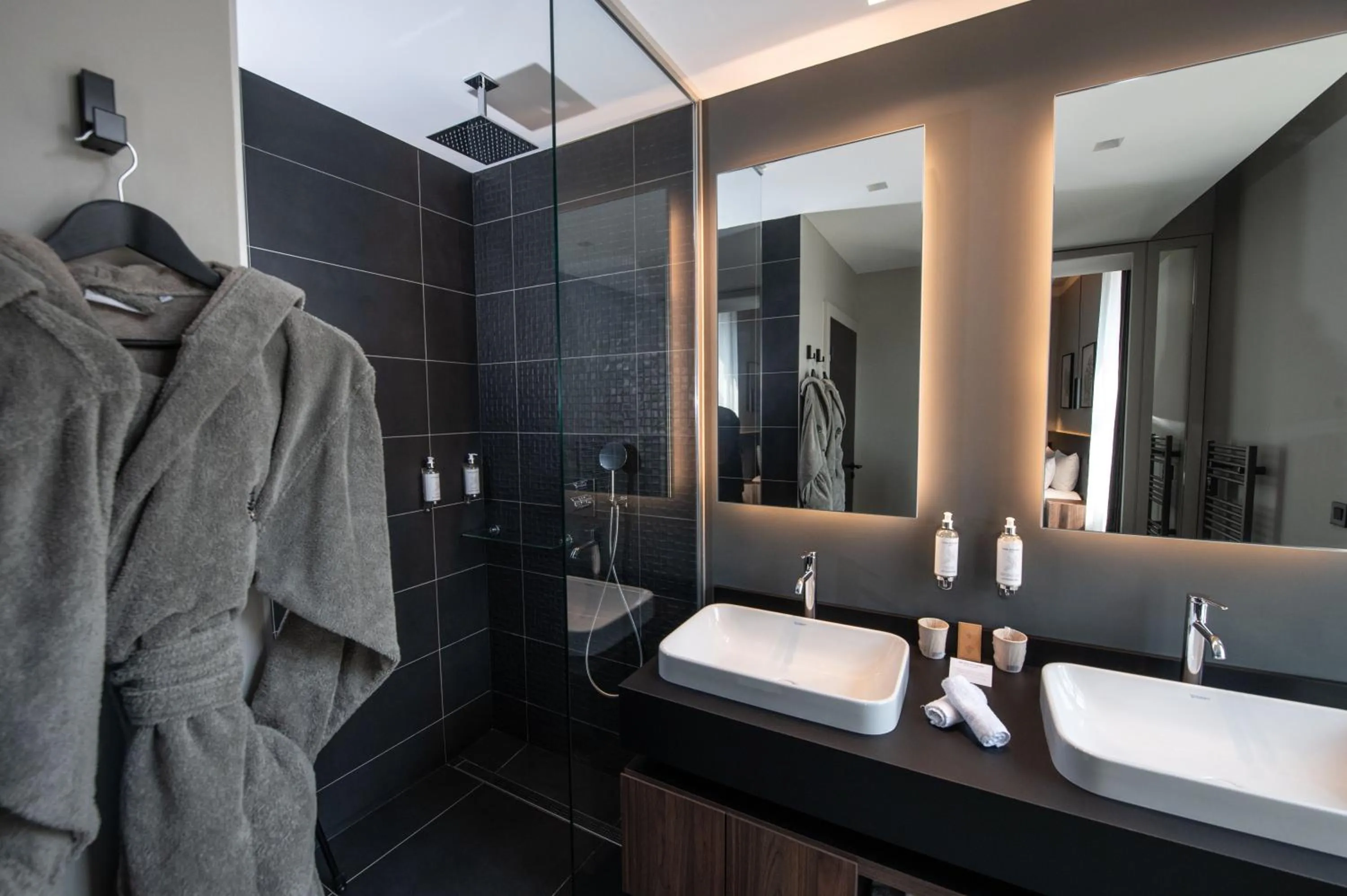 Bathroom in Best Western Premier Le Chapitre Hotel and Spa