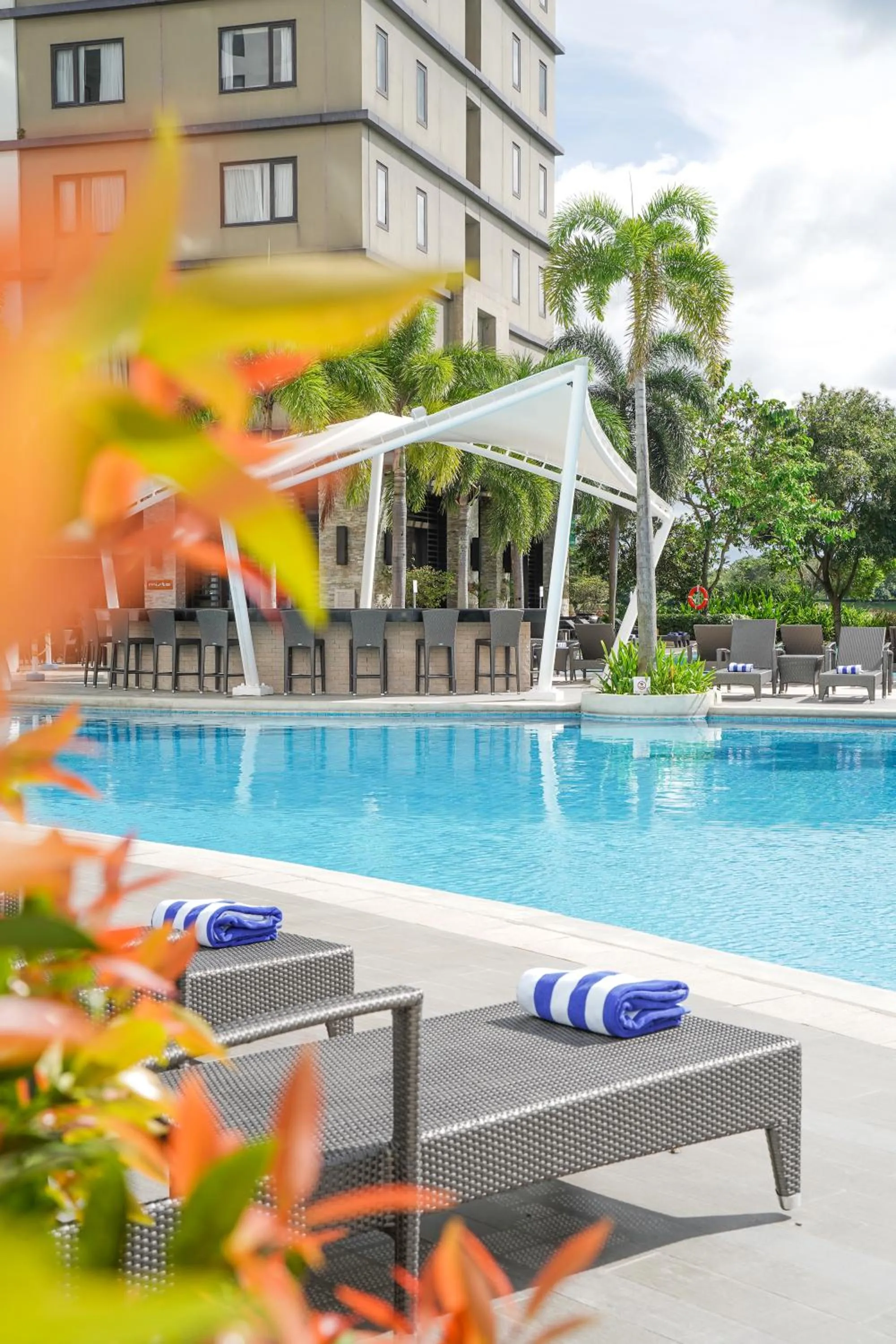 Pool view in Seda Nuvali