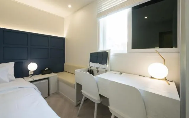 Bed in Hotel Yaja Gwangalli